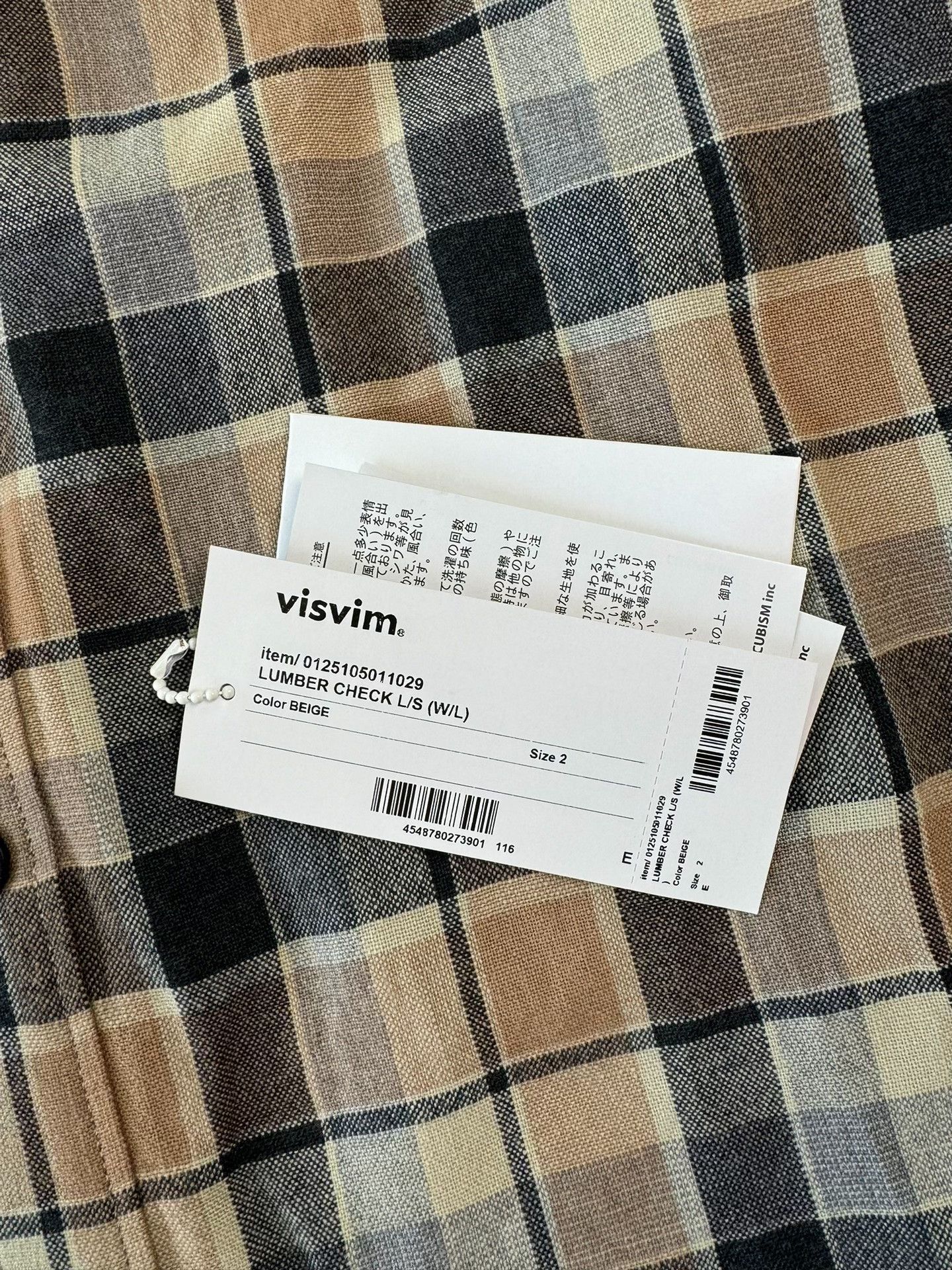 Visvim VISVIM 25SS LUMBER CHECK L/S Shirt Size US M / EU 48-50 / 2 - 4 Thumbnail