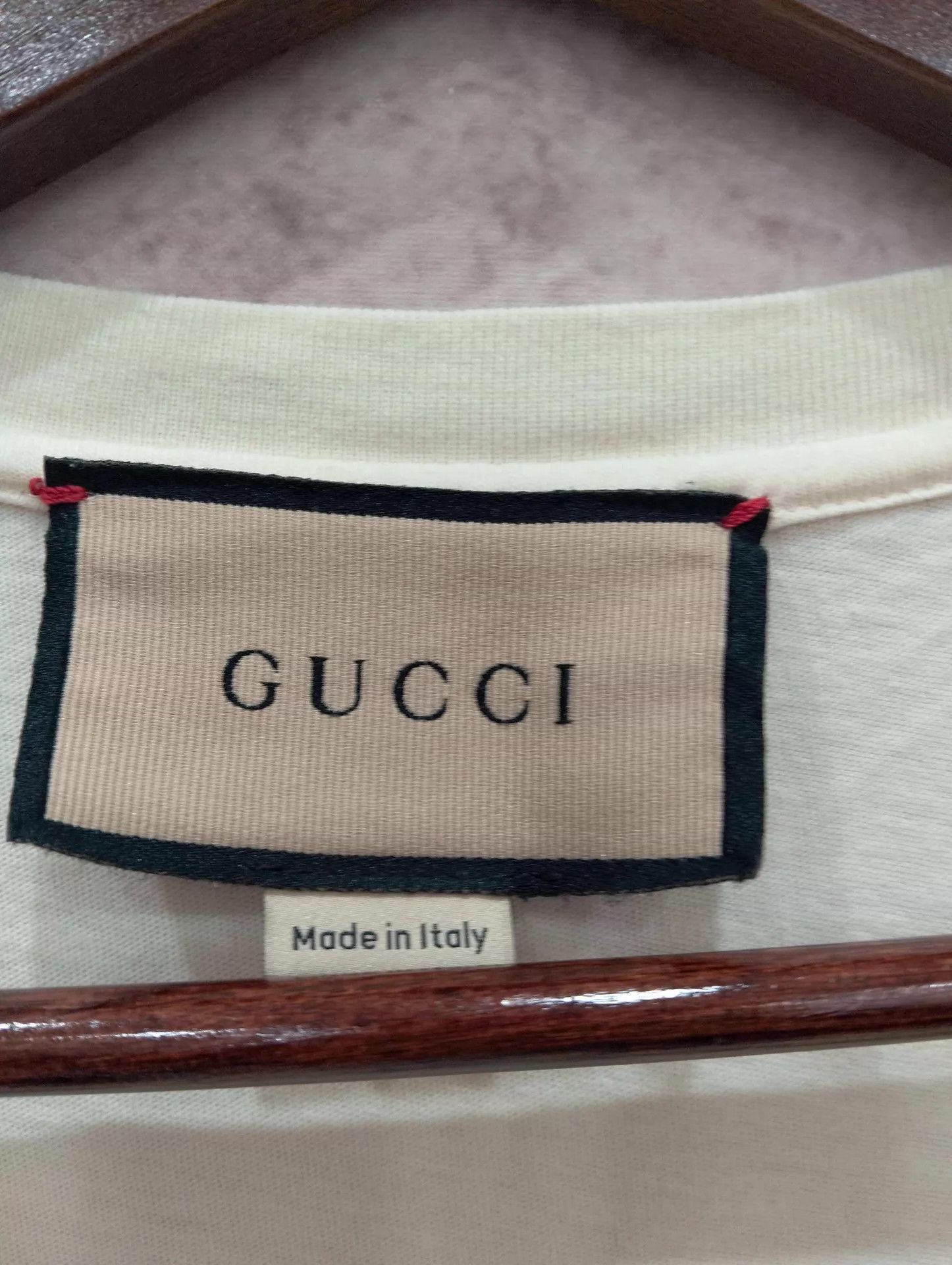 Gucci White Short-Sleeve Logo Print T-Shirt Size US S / EU 44-46 / 1 - 4 Thumbnail