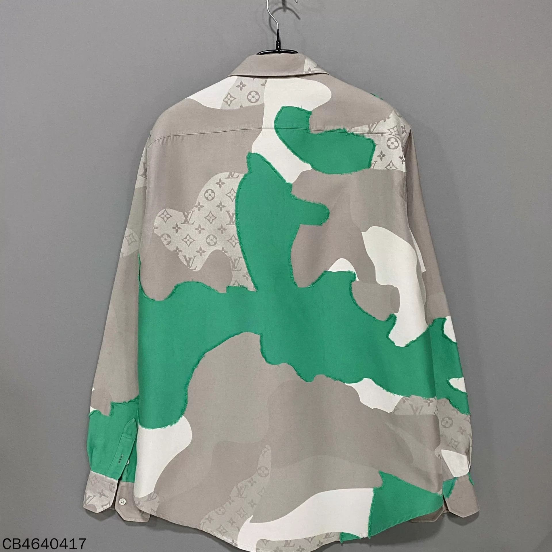 Louis Vuitton Multi-Color Abstract Print Long Sleeve Button-Up Shirt Size US M / EU 48-50 / 2 - 3 Thumbnail