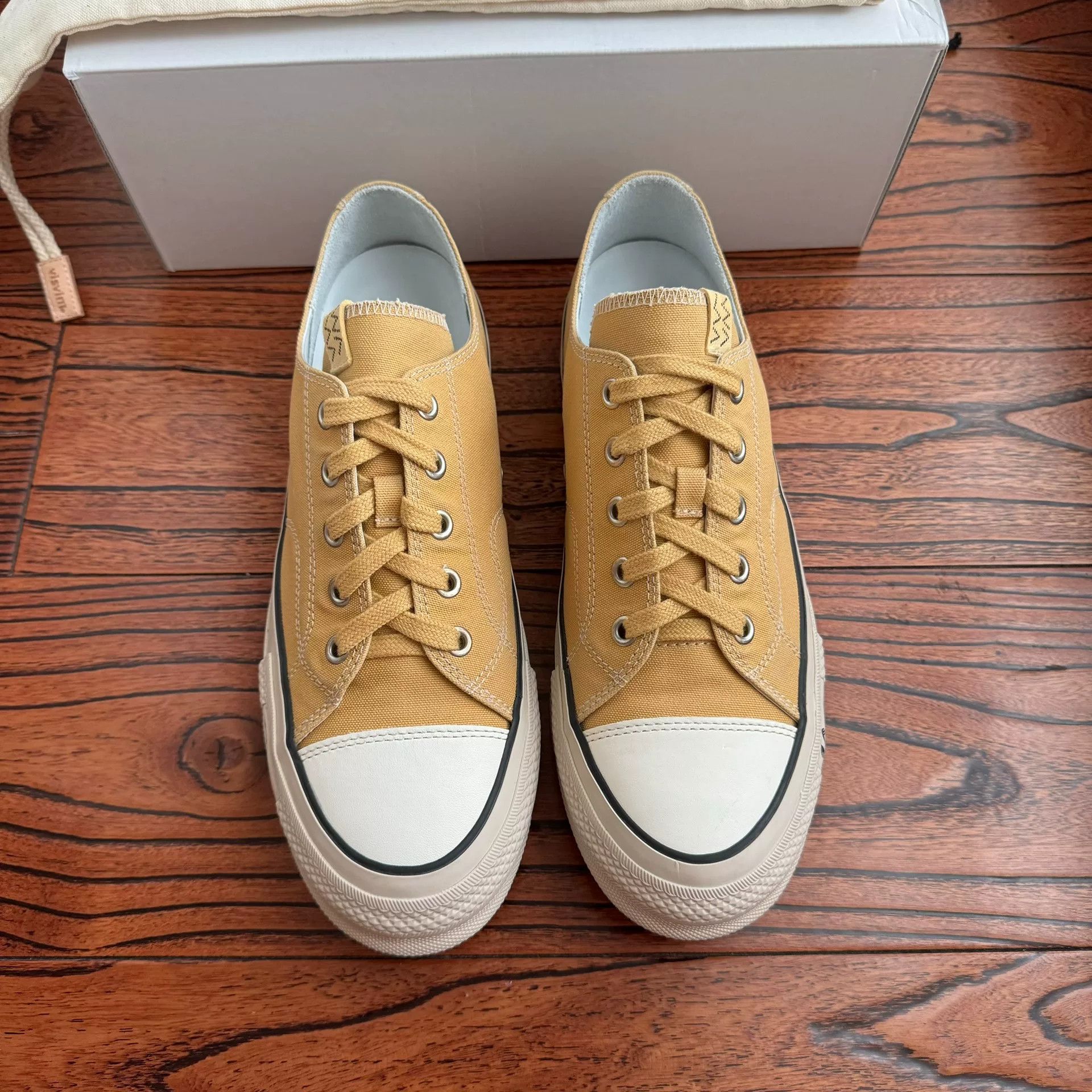 Visvim Visvim 24AW Skagway L.T. LO Canvas Sneakers Size US 9 / EU 42 - 2 Thumbnail