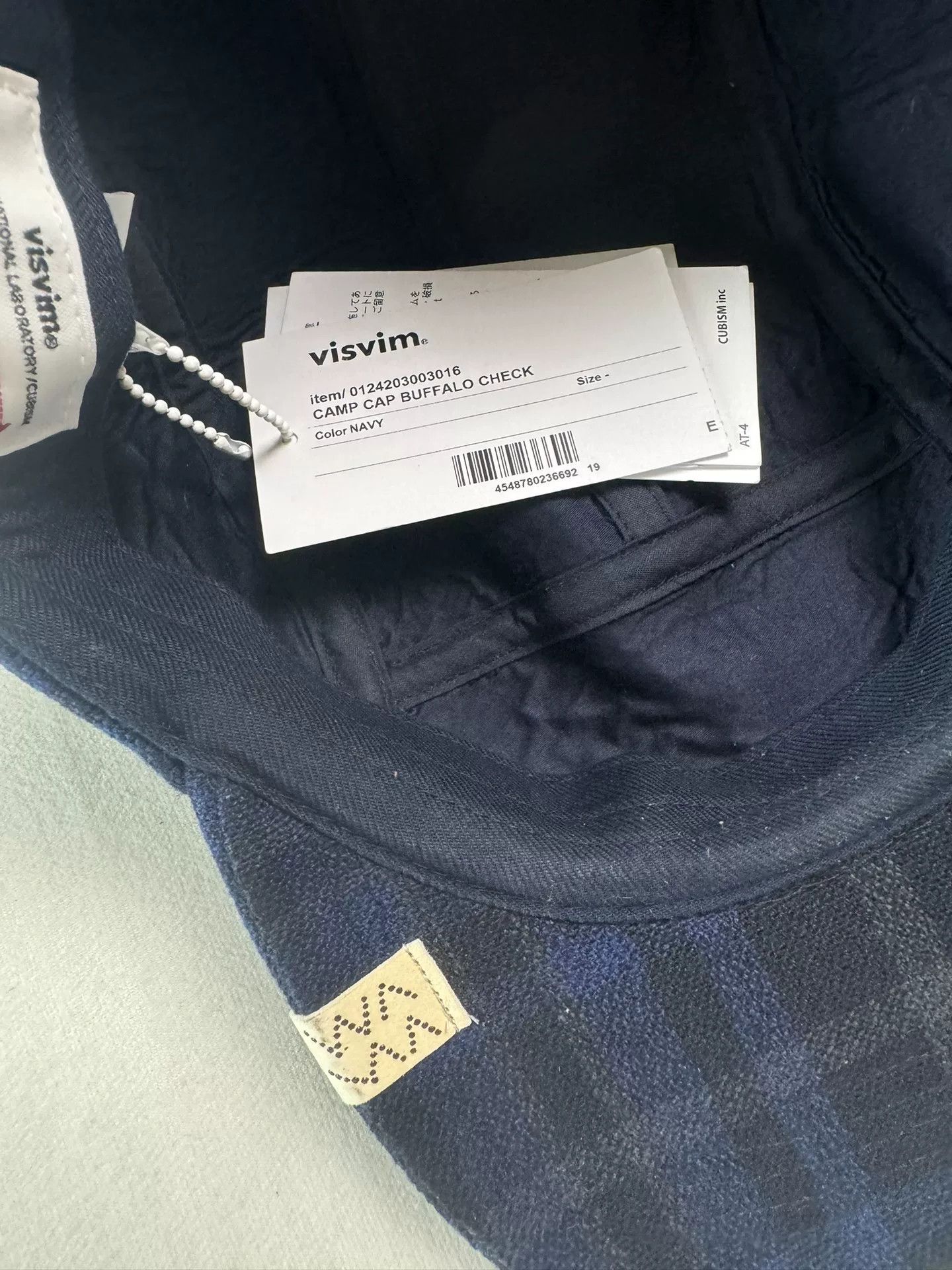 Visvim VISVIM 24AW CAMP CAP BUFFALO CHECK Size ONE SIZE - 3 Thumbnail