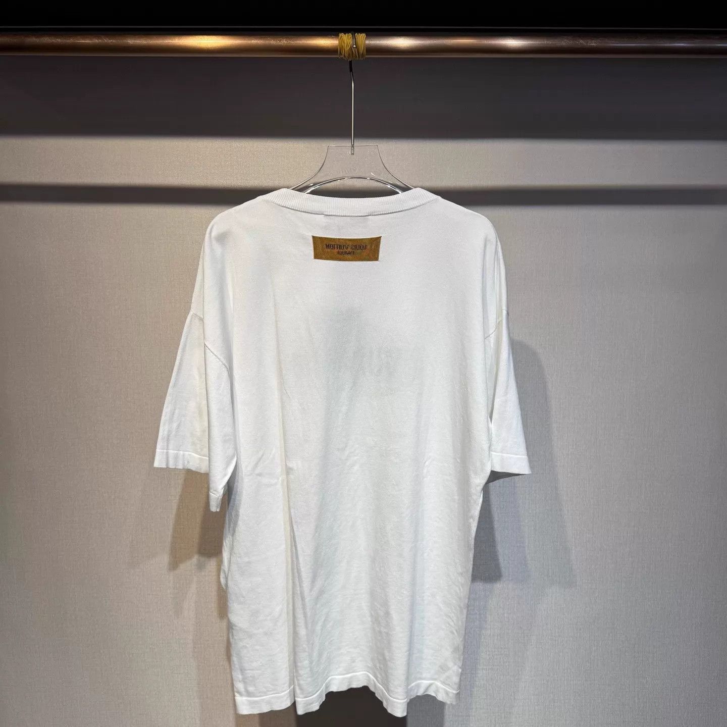 Louis Vuitton White Short Sleeve Graphic Tee Size US M / EU 48-50 / 2 - 2 Thumbnail
