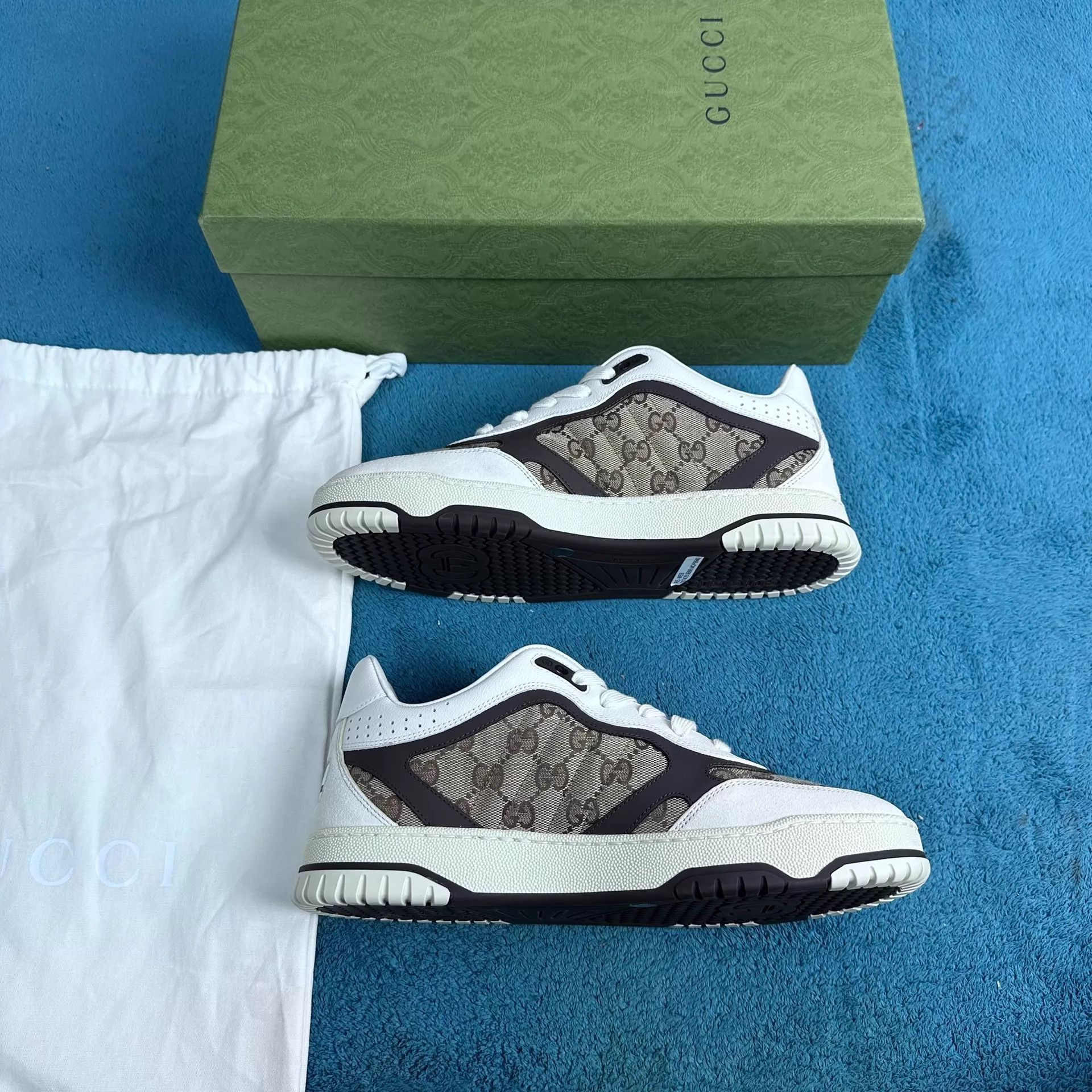 Gucci Brown Low-Top Sneakers Size 8.5 Size US 8.5 / EU 41-42 - 3 Thumbnail