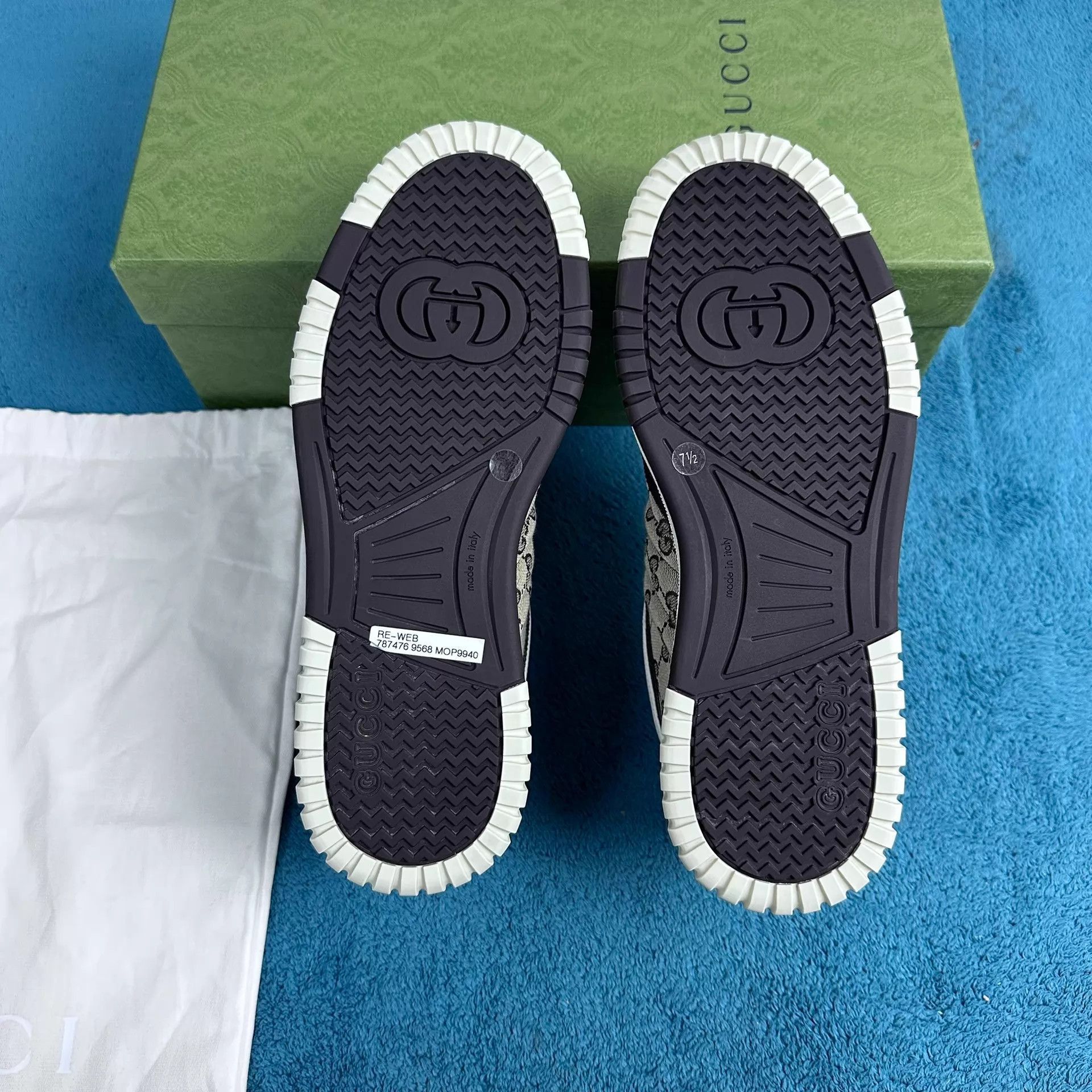 Gucci Brown Low-Top Sneakers Size 8.5 Size US 8.5 / EU 41-42 - 5 Thumbnail