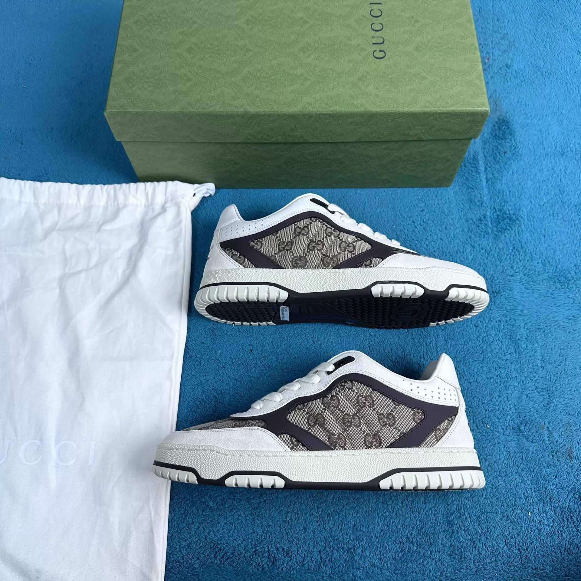 Gucci Brown Low-Top Sneakers Size 8.5 Size US 8.5 / EU 41-42 - 2 Thumbnail