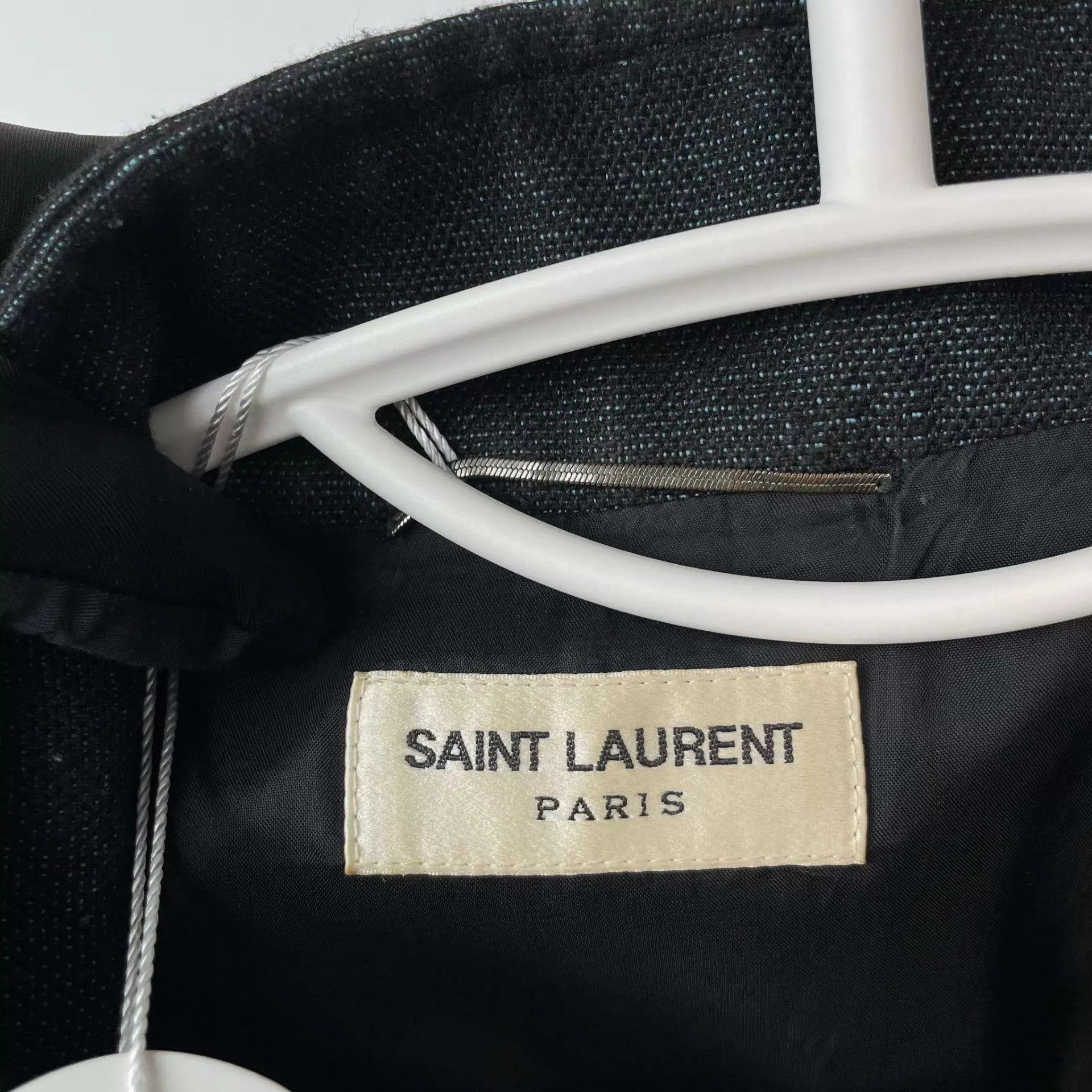 Yves Saint Laurent Astronaut & American Flag Embroidered Bomber Jacket Size US M / EU 48-50 / 2 - 6 Thumbnail