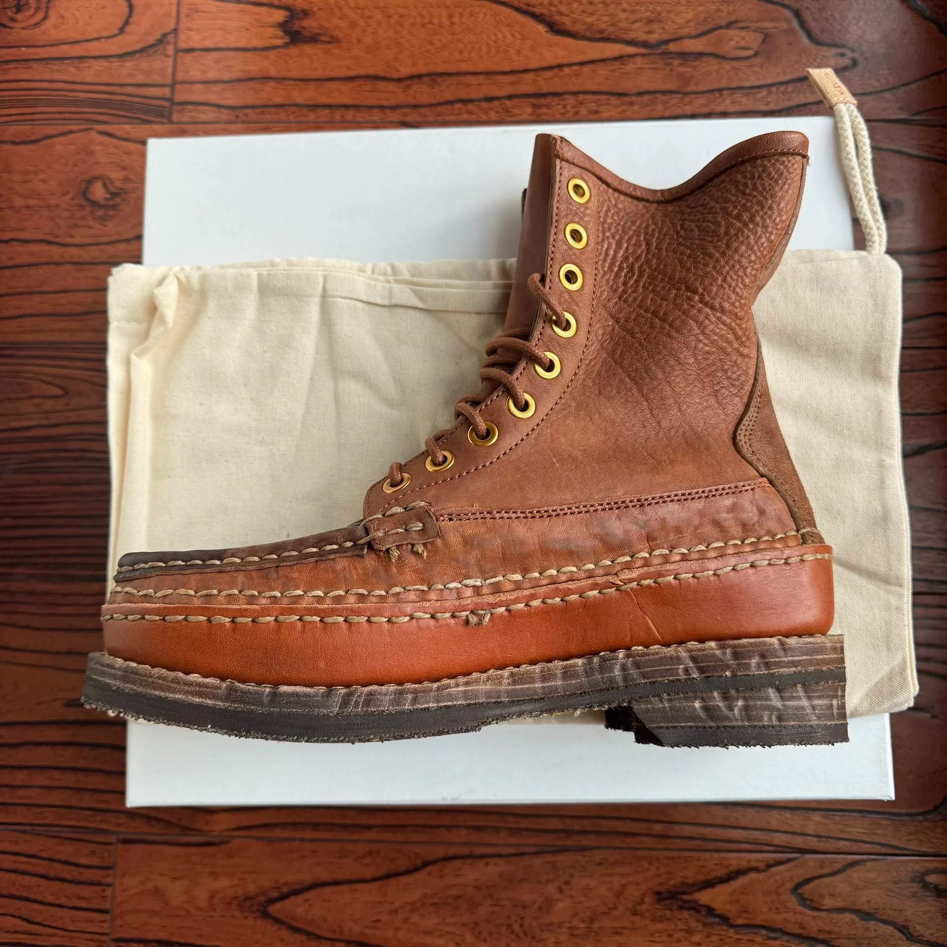 Visvim Visvim GRIZZLY CAMPER HI-FOLK Boots Size US 9.5 / EU 42-43 - 4 Thumbnail