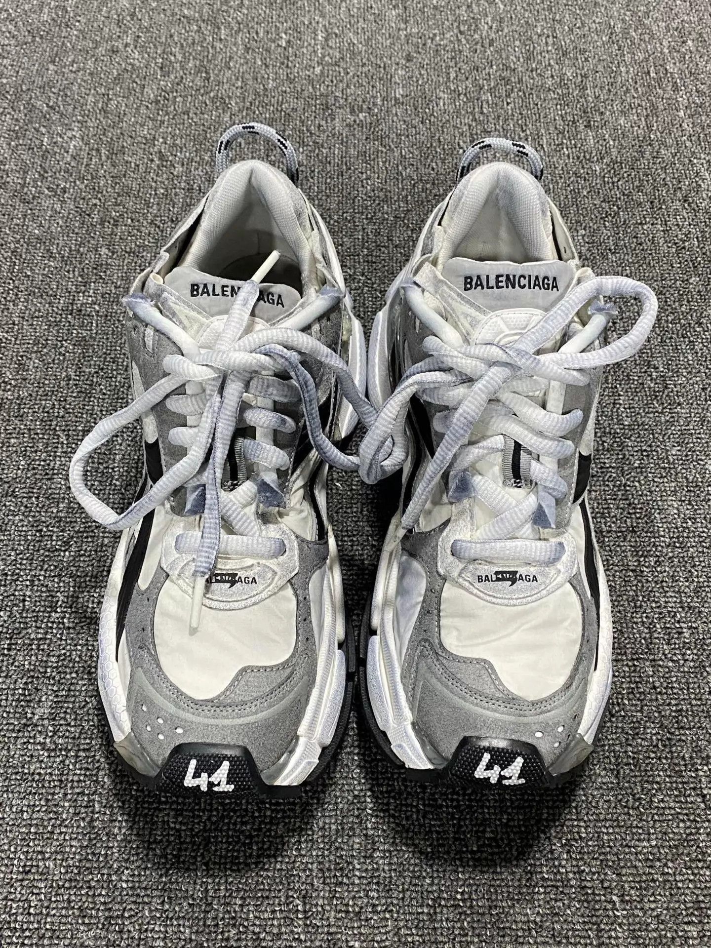 Balenciaga Multi Color Low-Top Sneakers Size 8 Size US 8 / EU 41 - 2 Thumbnail