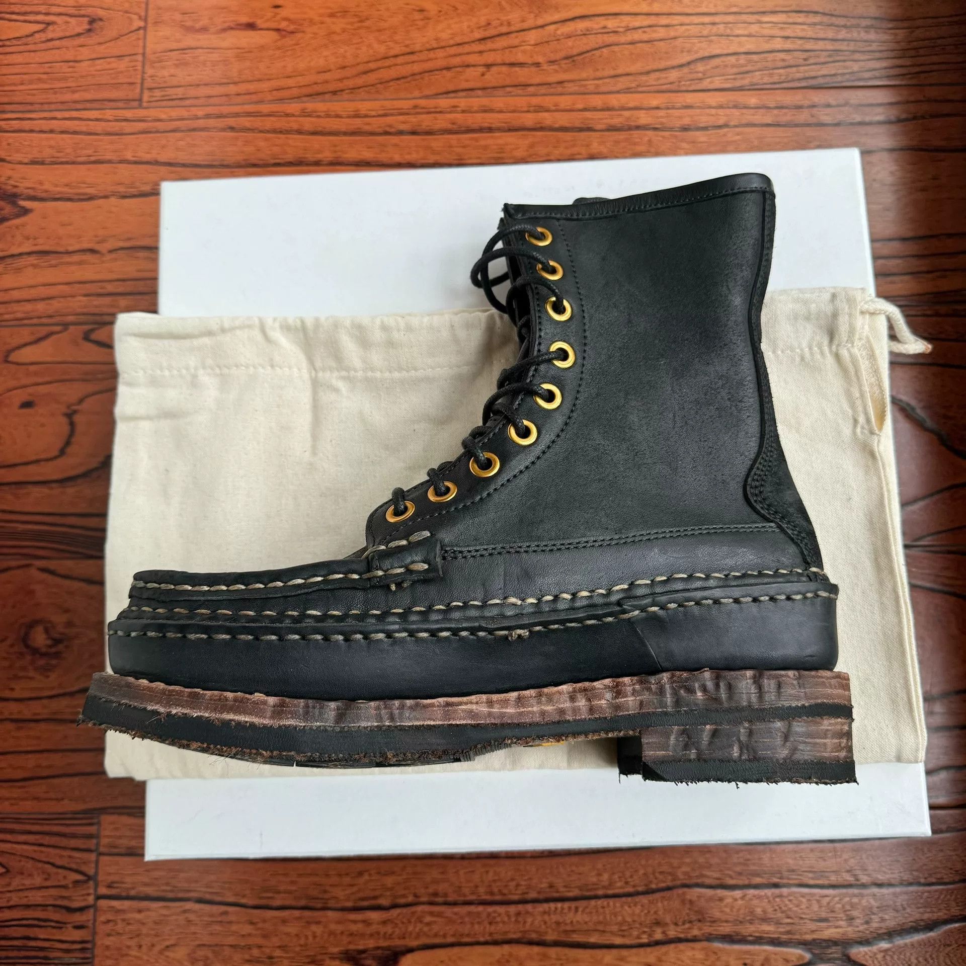 Visvim Visvim GRIZZLY CAMPER HI-FOLK Boot Size US 9.5 / EU 42-43 - 3 Thumbnail