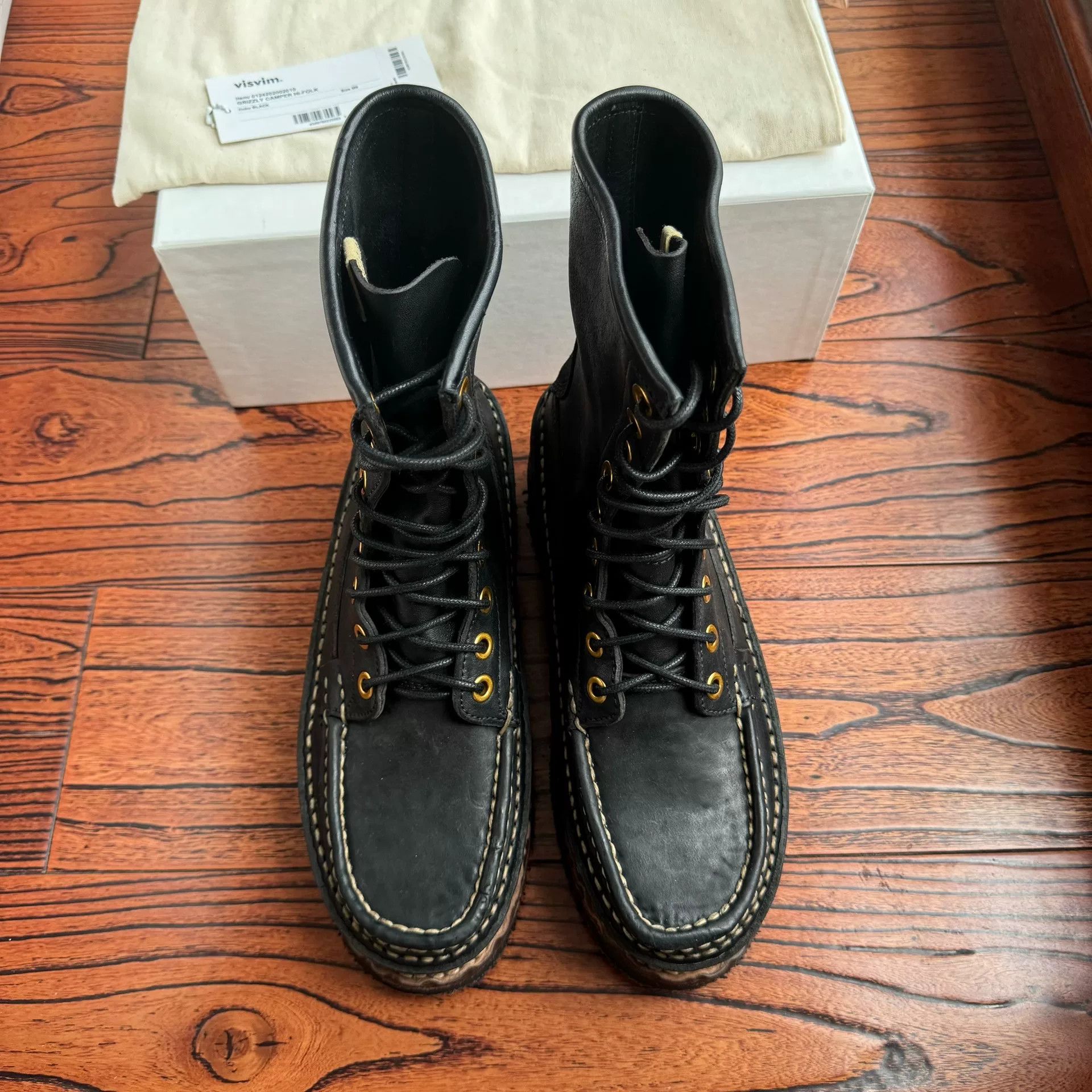 Visvim Visvim GRIZZLY CAMPER HI-FOLK Boot Size US 9.5 / EU 42-43 - 2 Thumbnail