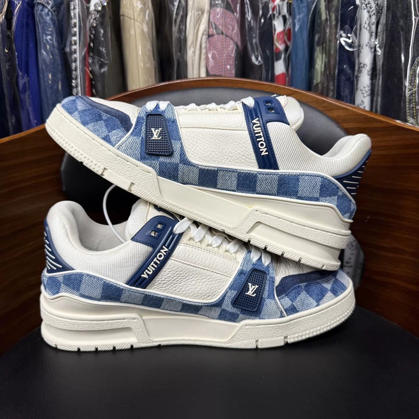 Louis Vuitton Multi Color Low Top Sneakers Size 8 Size US 8 / EU 41 - 6 Thumbnail