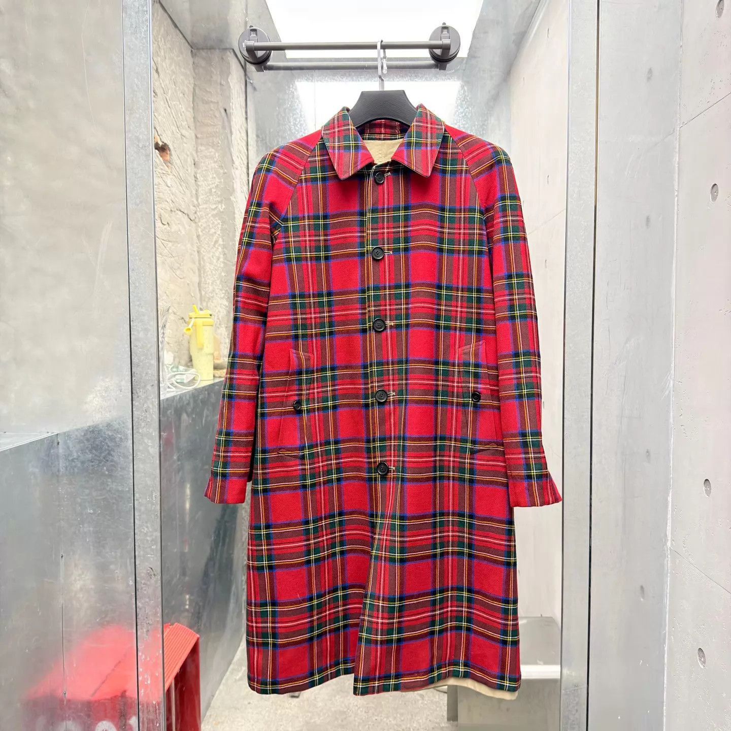 Burberry Multi-Colored Long Trench Coat Size M Size US M / EU 48-50 / 2 - 3 Thumbnail