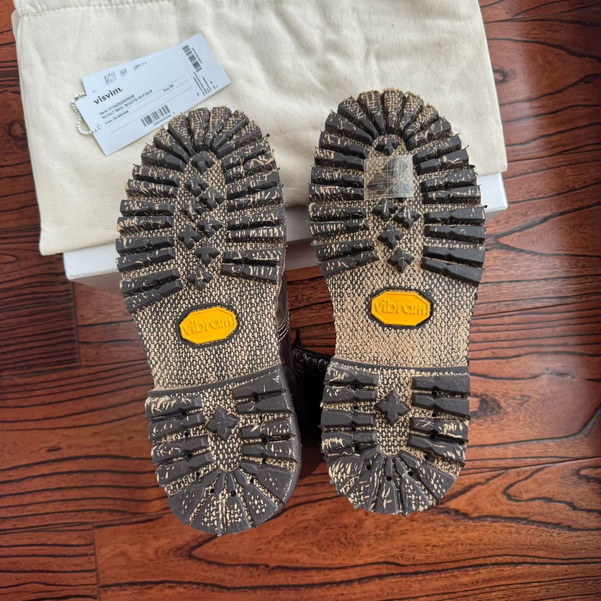 Visvim VISVIM SCOUT MOC BOOTS HI-FOLK Size US 8 / EU 41 - 7 Thumbnail