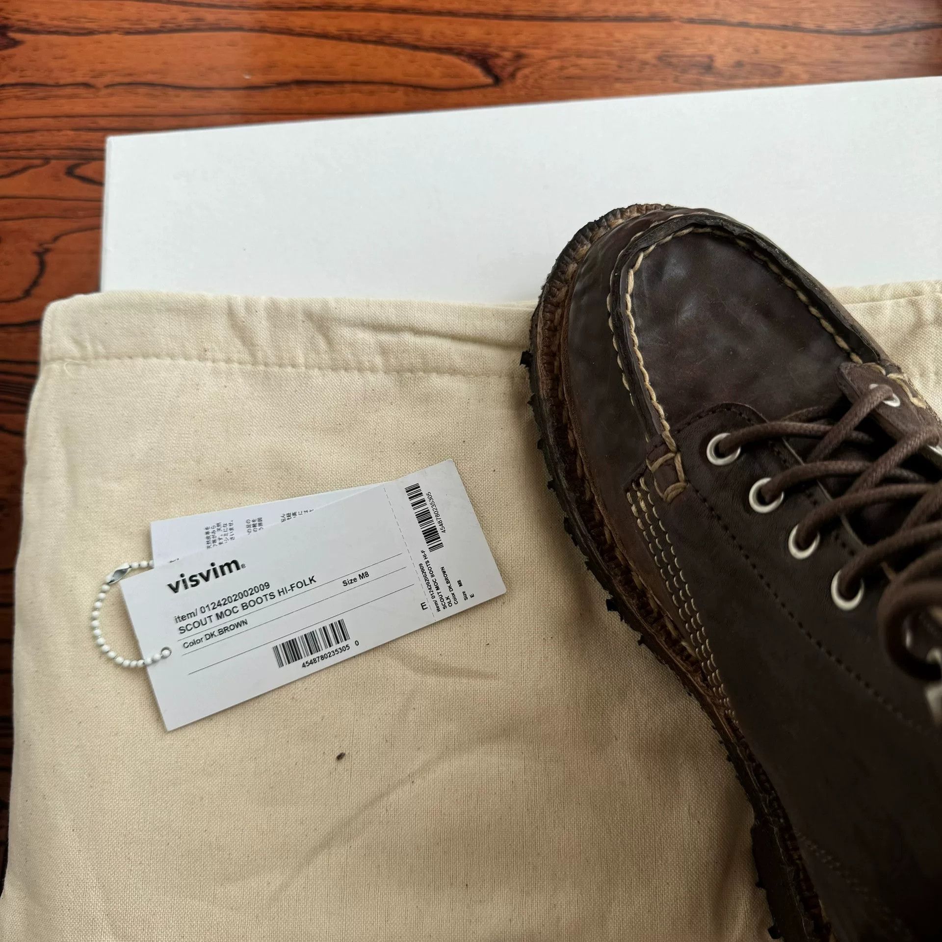 Visvim VISVIM SCOUT MOC BOOTS HI-FOLK Size US 8 / EU 41 - 6 Thumbnail