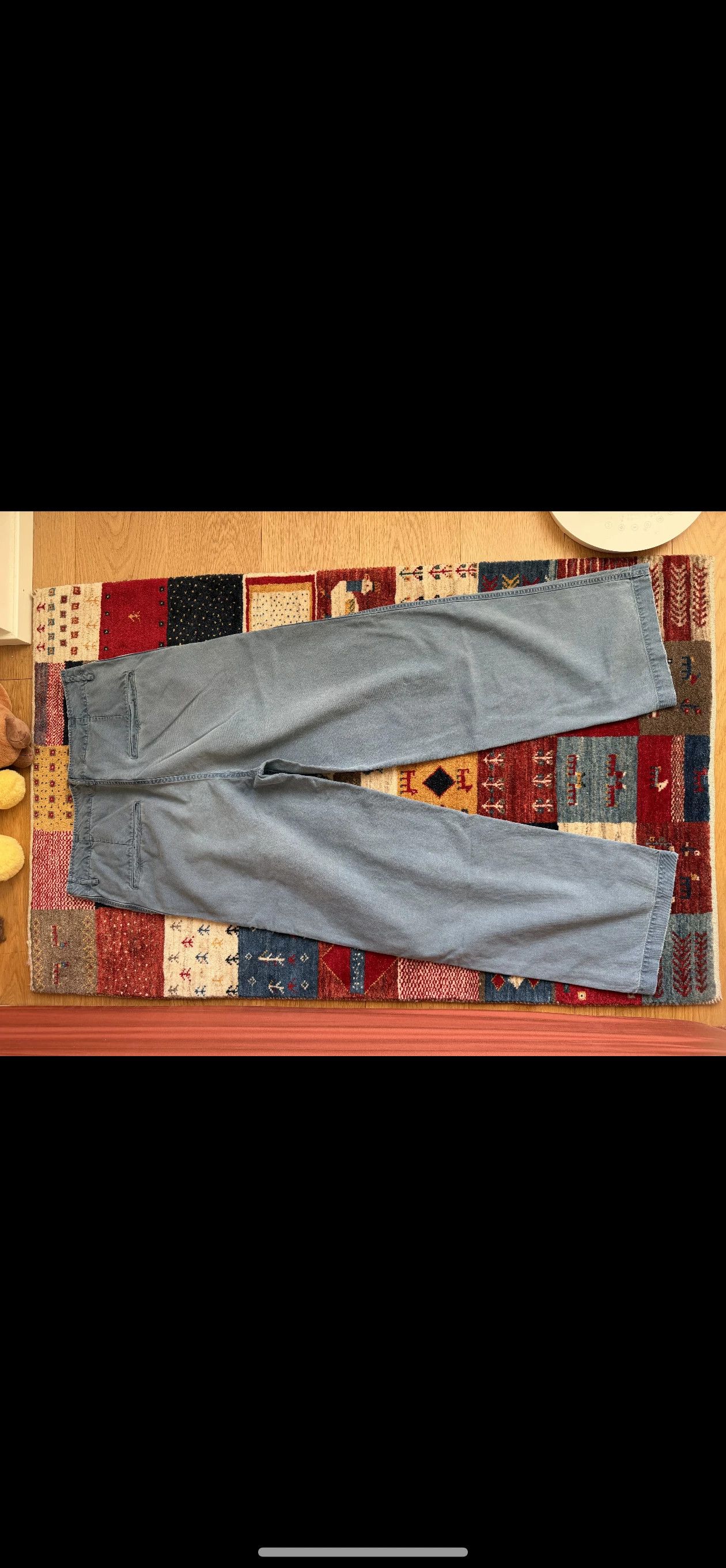 Visvim VISVIM EX WIDE CHINO PANTS CRASH 25SS Size US 36 / EU 52 - 3 Thumbnail