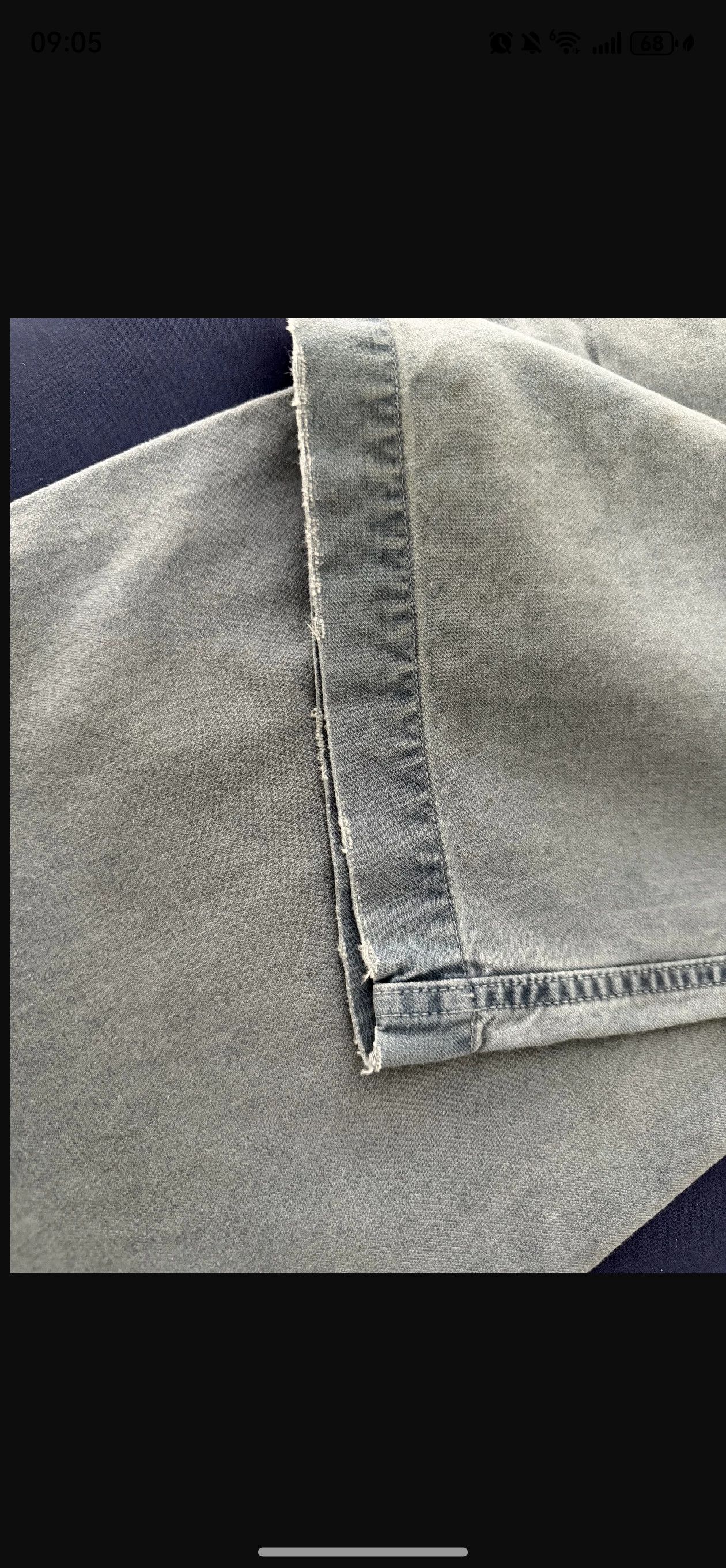 Visvim VISVIM EX WIDE CHINO PANTS CRASH 25SS Size US 36 / EU 52 - 8 Thumbnail