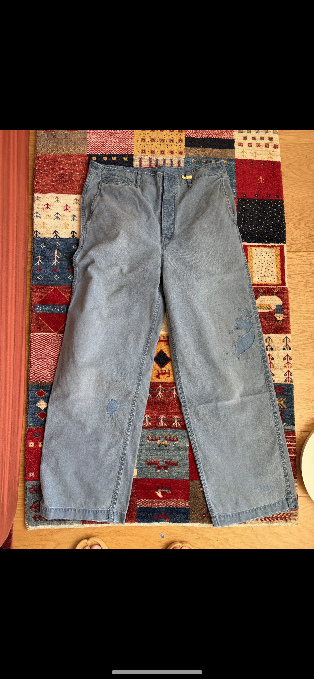 Visvim VISVIM EX WIDE CHINO PANTS CRASH 25SS Size US 36 / EU 52 - 2 Thumbnail
