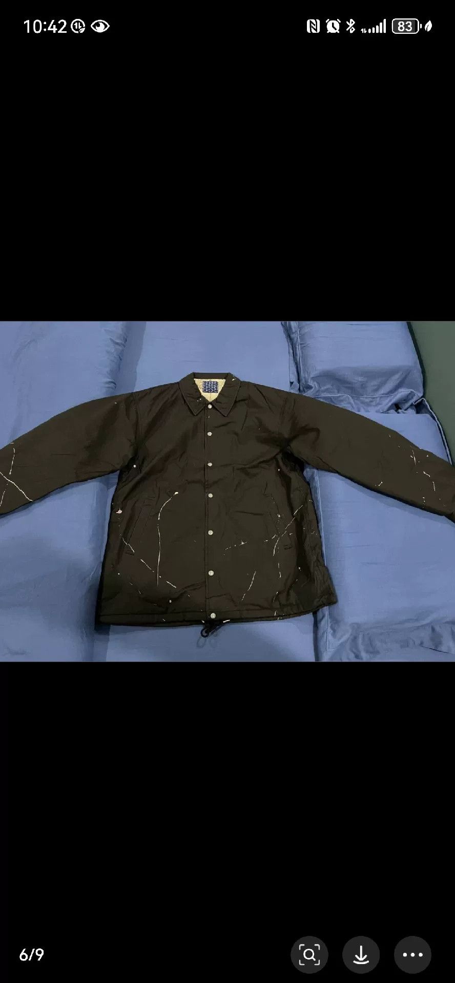 Visvim Visvim 20AW ICT Splatter Paint Coach Jacket Size US L / EU 52-54 / 3 - 5 Thumbnail