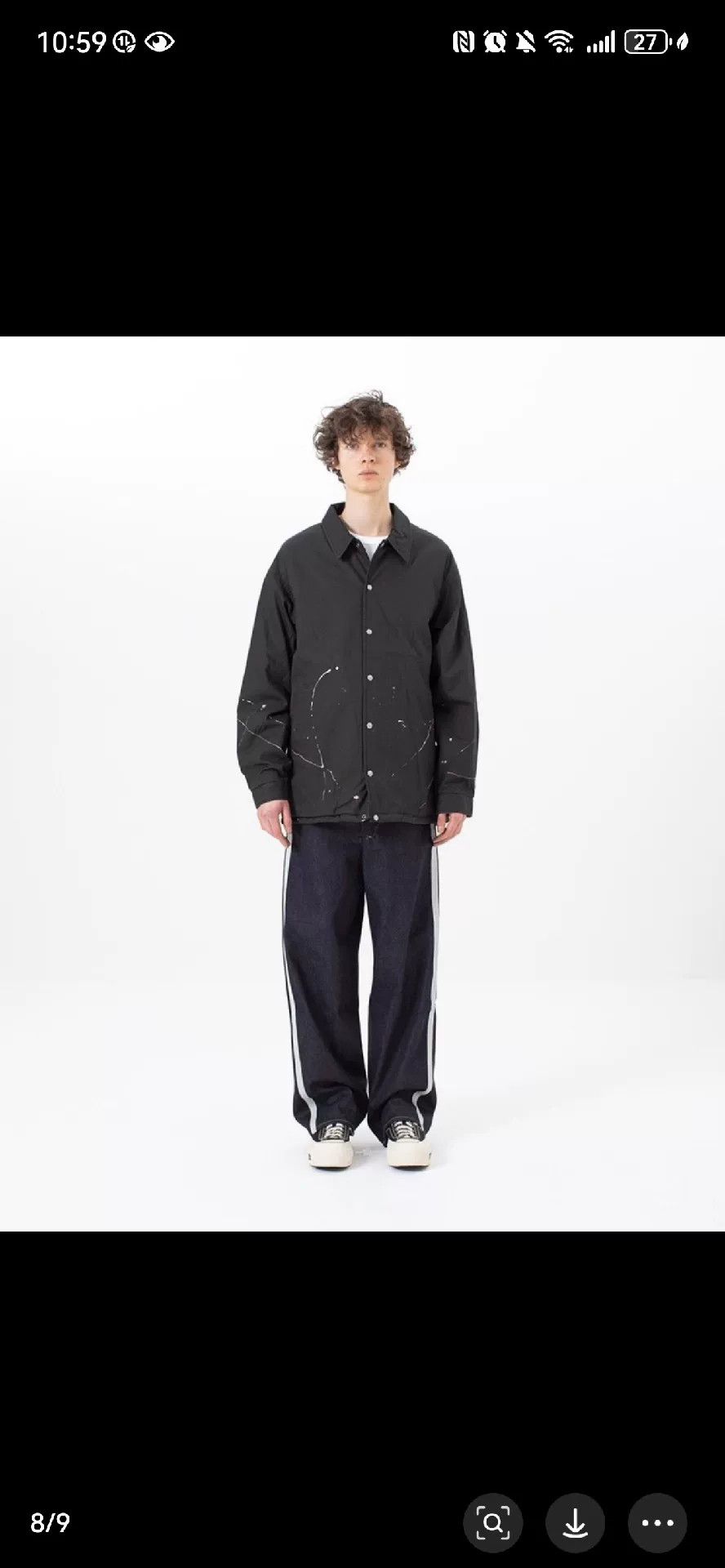 Visvim Visvim 20AW ICT Splatter Paint Coach Jacket Size US L / EU 52-54 / 3 - 8 Thumbnail