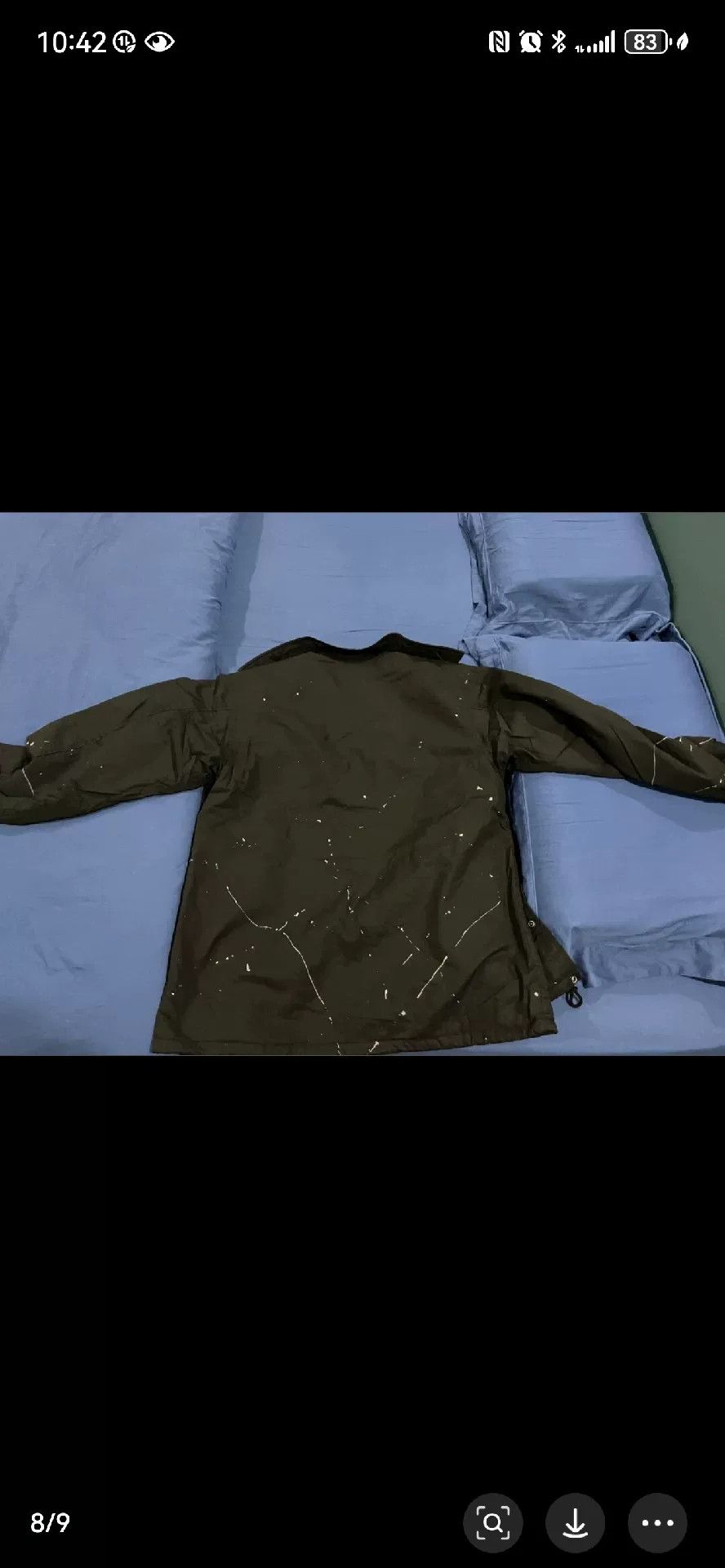 Visvim Visvim 20AW ICT Splatter Paint Coach Jacket Size US L / EU 52-54 / 3 - 6 Thumbnail