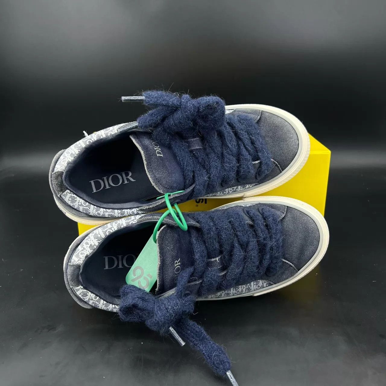 Dior Blue Low-Top Sneakers Size 8 Size US 8 / EU 41 - 7 Thumbnail