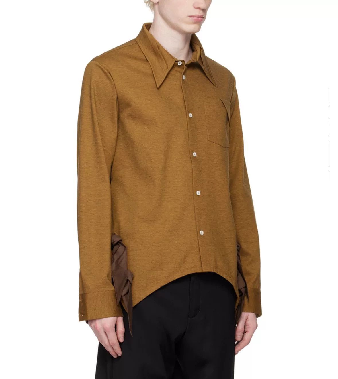 Kiko Kostadinov Kiko Kostadinov Rino Twisted Knotted Shirt Size US M / EU 48-50 / 2 - 6 Thumbnail