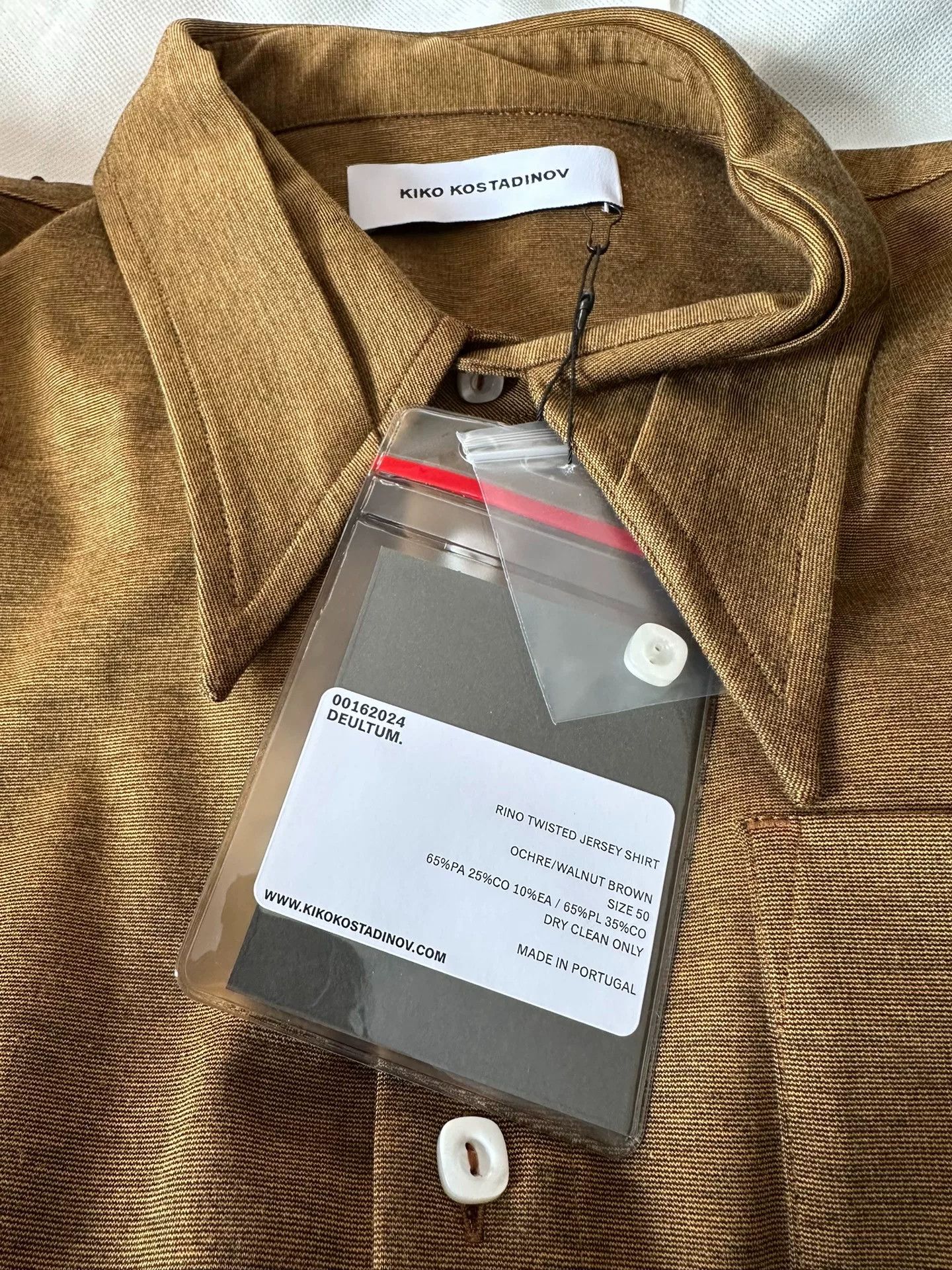 Kiko Kostadinov Kiko Kostadinov Rino Twisted Knotted Shirt Size US M / EU 48-50 / 2 - 4 Thumbnail
