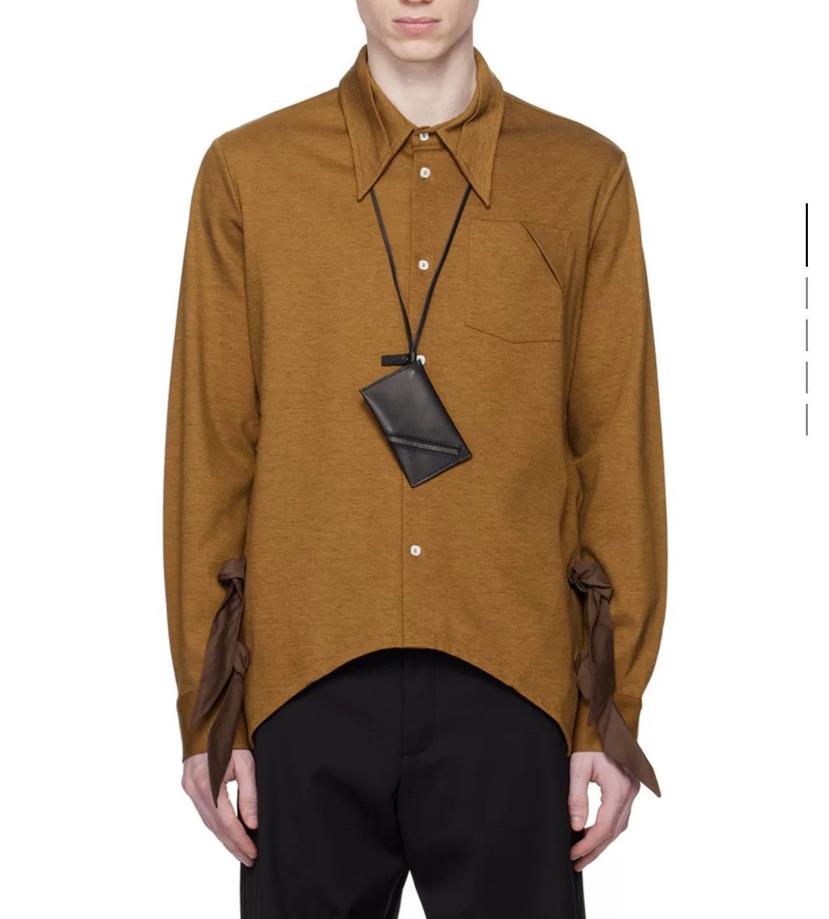 Kiko Kostadinov Kiko Kostadinov Rino Twisted Knotted Shirt Size US M / EU 48-50 / 2 - 5 Thumbnail