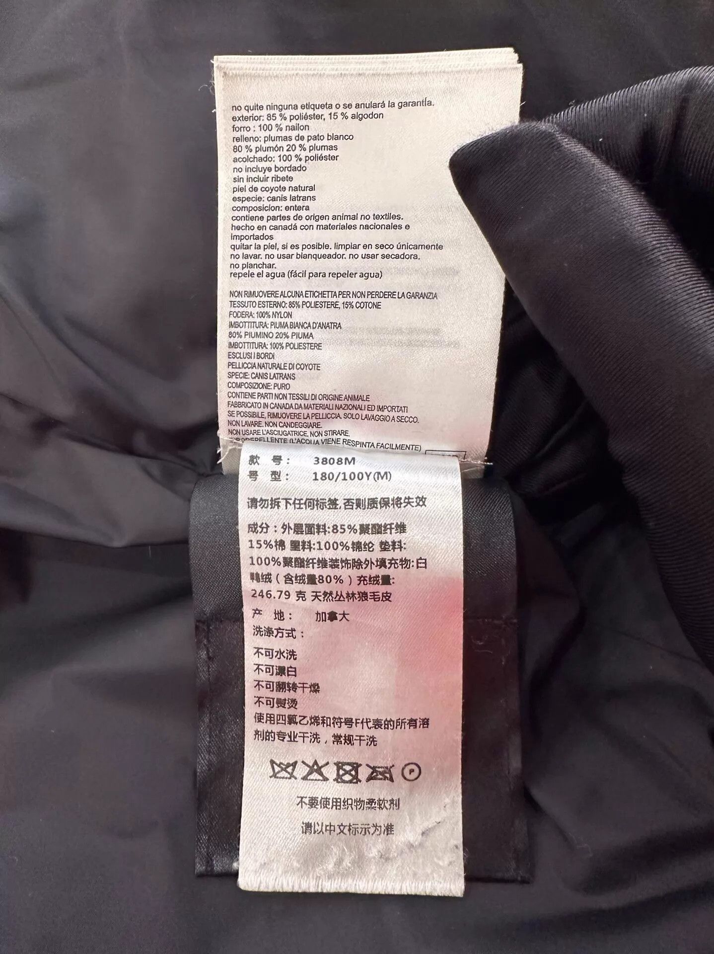 Canada Goose Black Puffer Coat with Fur Trimmed Hood Size US M / EU 48-50 / 2 - 8 Thumbnail