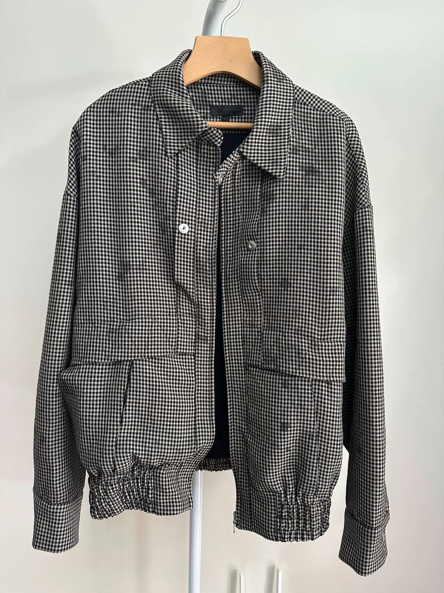 Omar Afridi Omar Afridi 24AW Distressed Houndstooth Coat Size L / US 10 / IT 46 - 6 Thumbnail