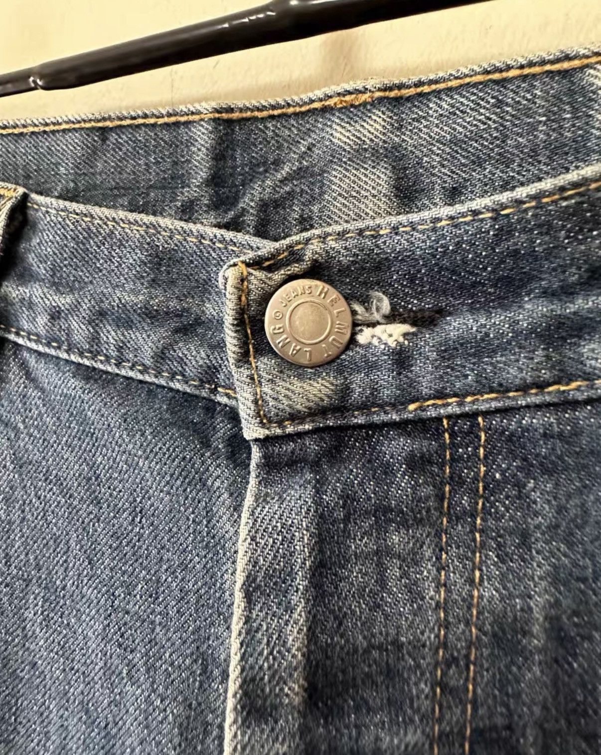 Helmut Lang Blue Denim Jeans Size 28 Size US 28 / EU 44 - 4 Thumbnail