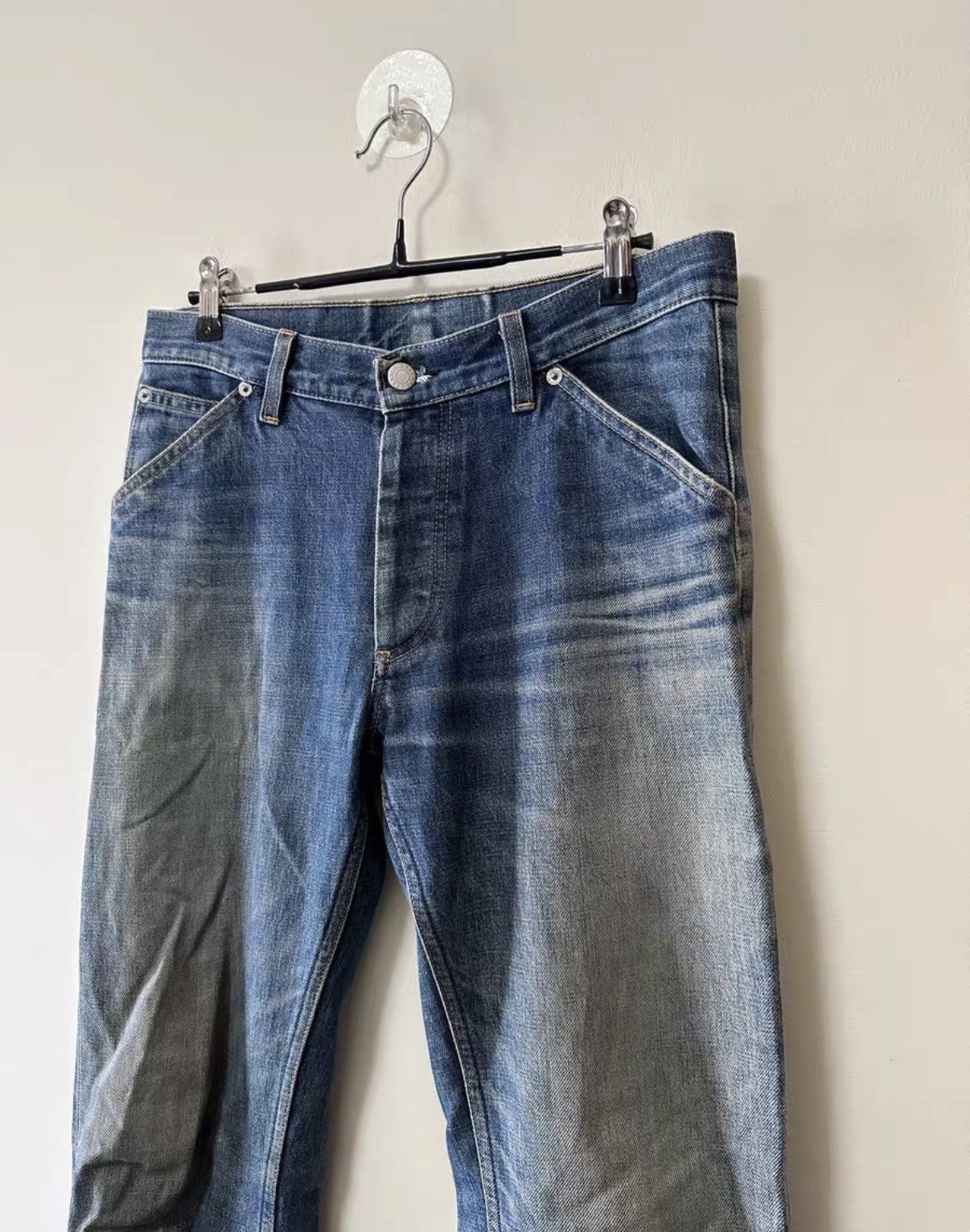 Helmut Lang Blue Denim Jeans Size 28 Size US 28 / EU 44 - 3 Thumbnail