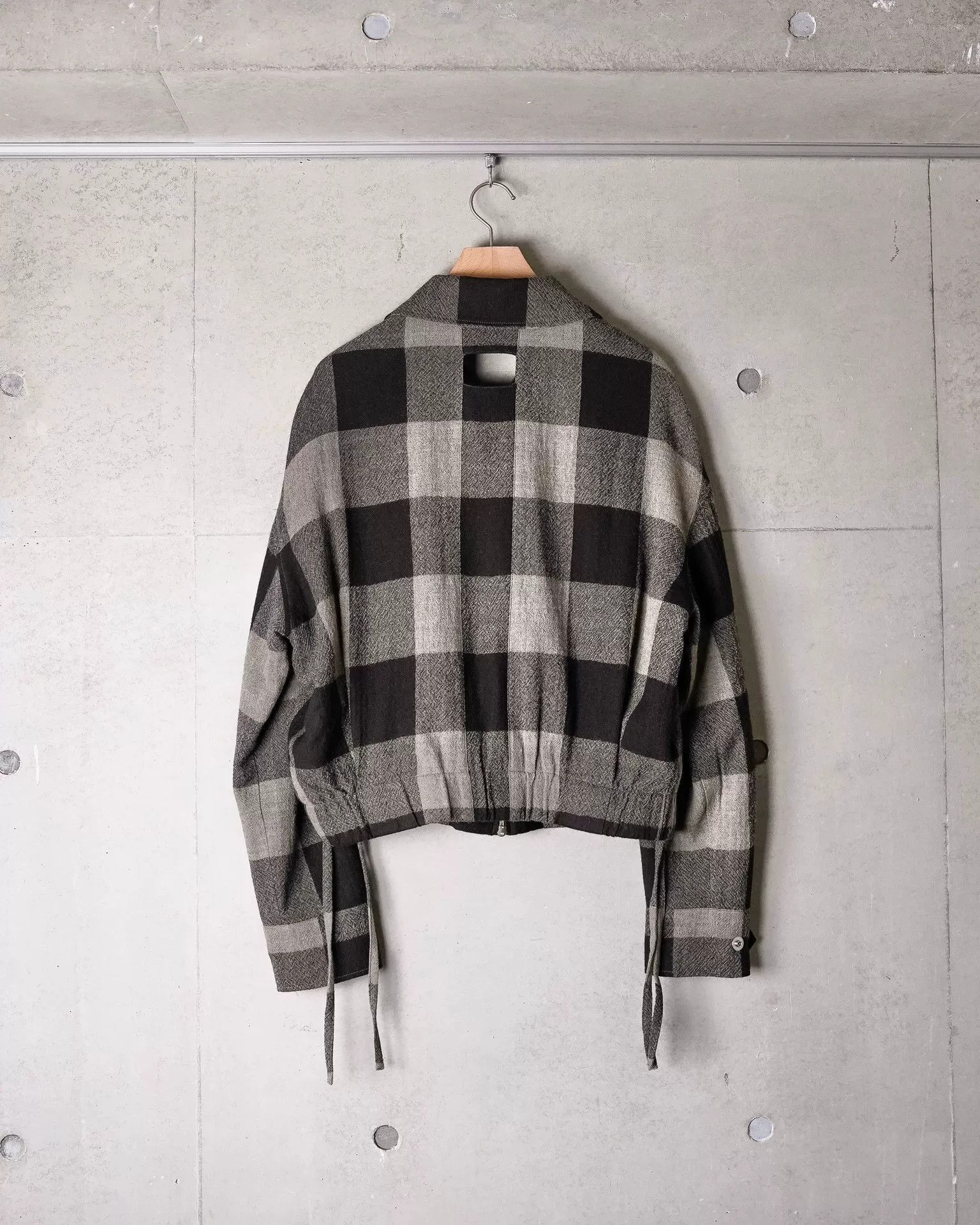 NILOS NULLUS 25SS Tie a Knot Plaid Jacket Size US M / EU 48-50 / 2 - 5 Thumbnail
