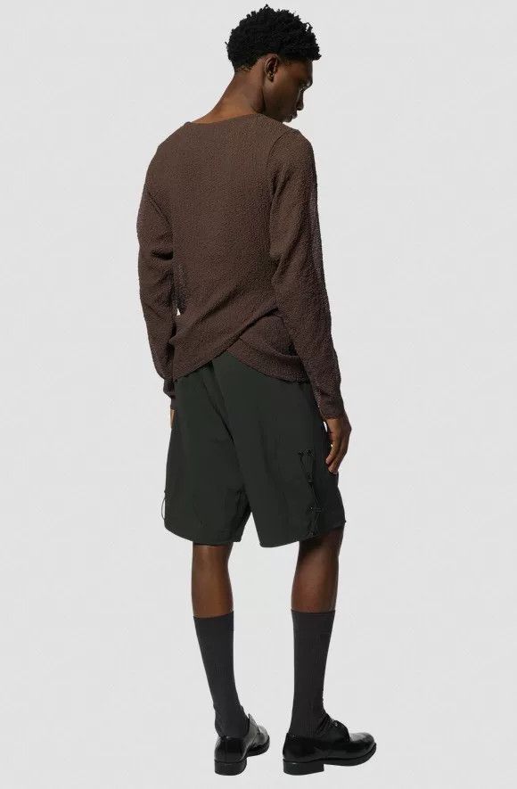 Omar Afridi Omar Afridi Draped L/S Seersucker Top Size US S / EU 44-46 / 1 - 2 Thumbnail