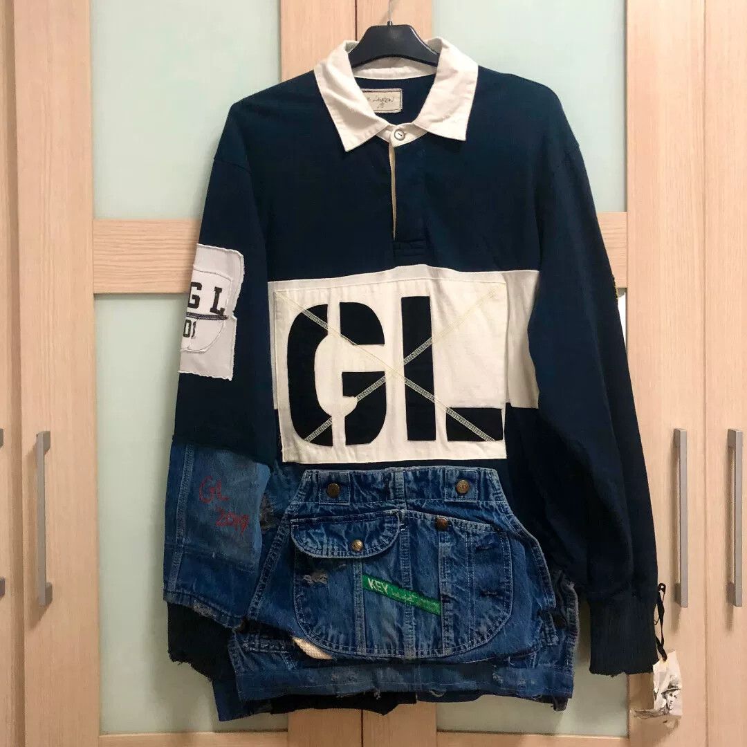 Greg Lauren Greg Lauren 19SS GL Denim Jacket Size US M / EU 48-50 / 2 - 2 Thumbnail