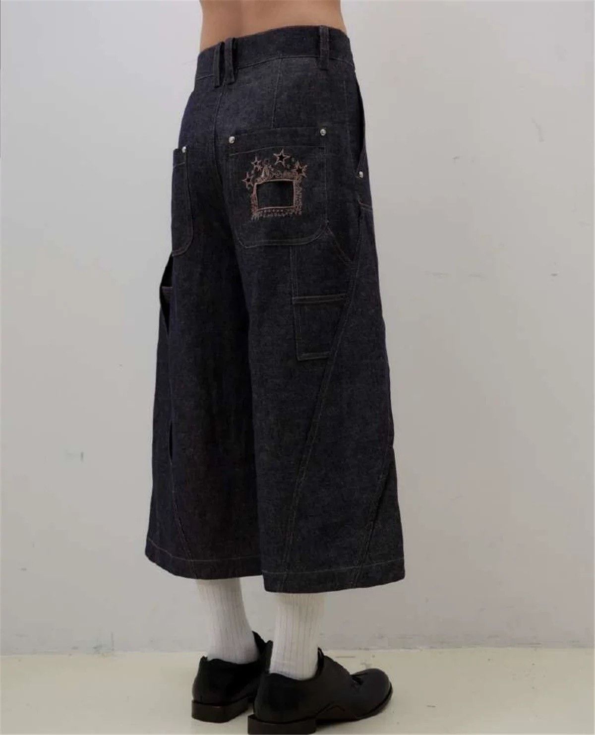 NILOS nullus 26ss Denim Cropped Pants Size US 26 / EU 42 - 4 Thumbnail