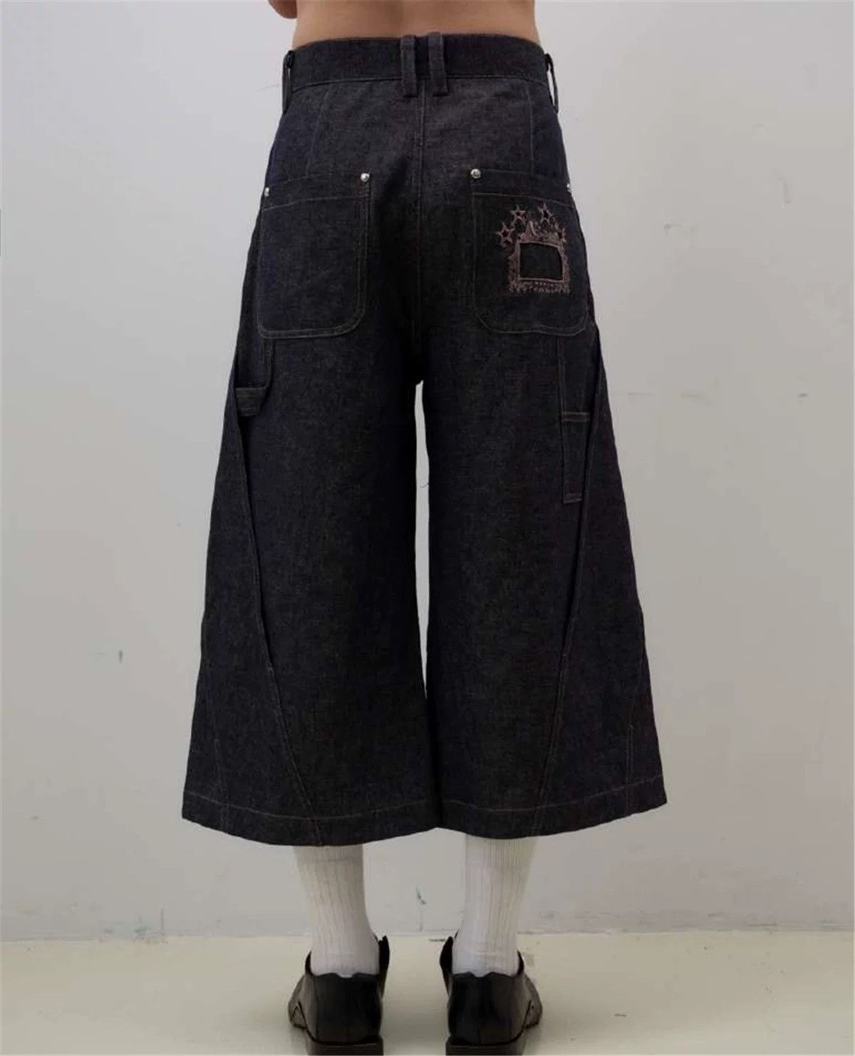 NILOS nullus 26ss Denim Cropped Pants Size US 26 / EU 42 - 5 Thumbnail