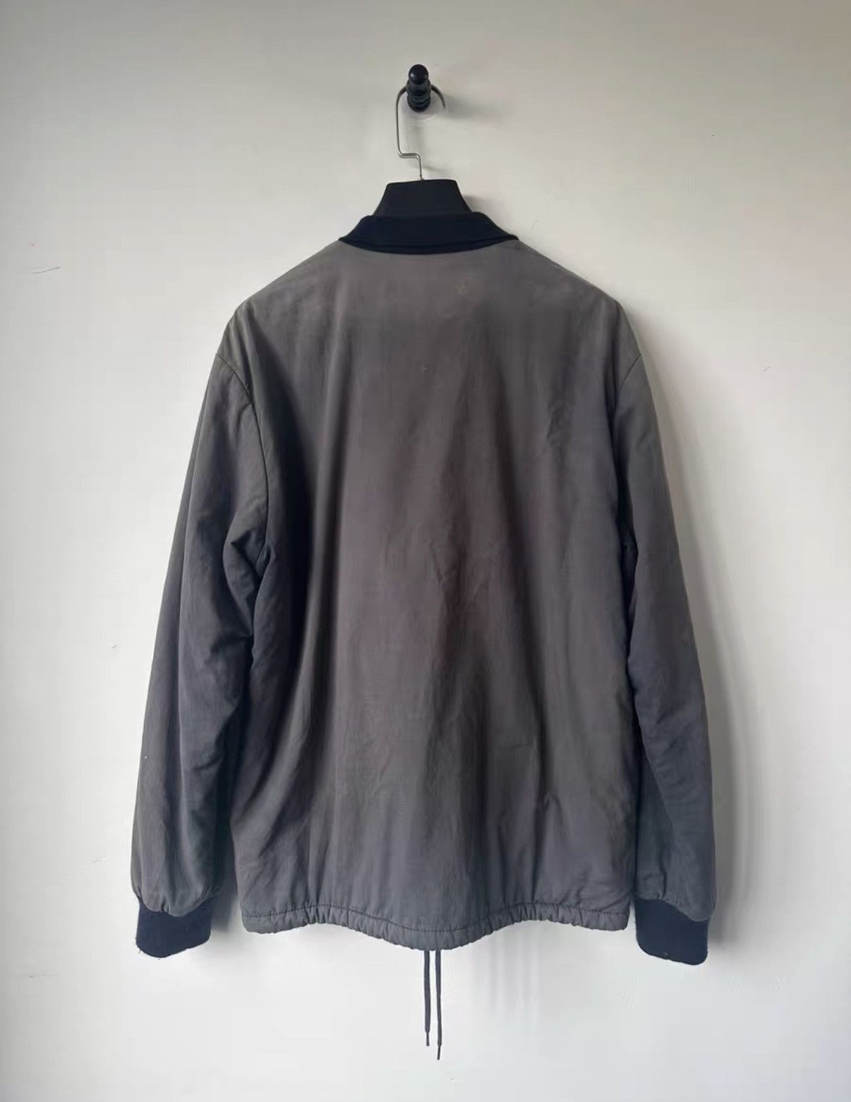 Helmut Lang Gray Lightweight Zip-Front Jacket Size M Size US M / EU 48-50 / 2 - 4 Thumbnail