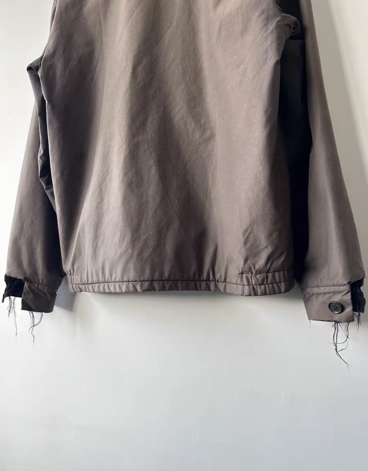 Helmut Lang Brown Collared Zip-Up Jacket Size M Size US M / EU 48-50 / 2 - 7 Thumbnail