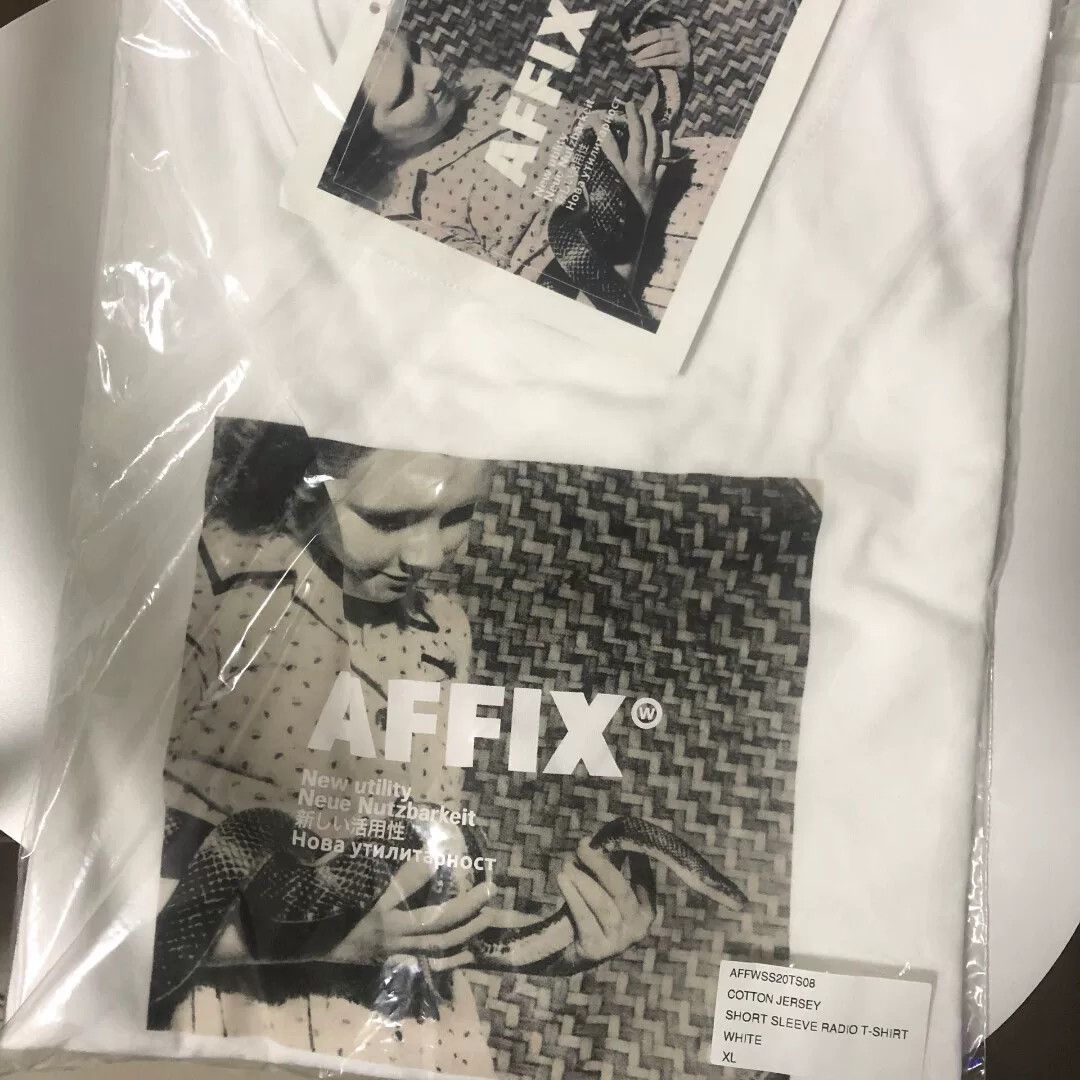 AFFXWRKS Affix Women's Face Logo T-Shirt Size M / US 6-8 / IT 42-44 - 4 Thumbnail