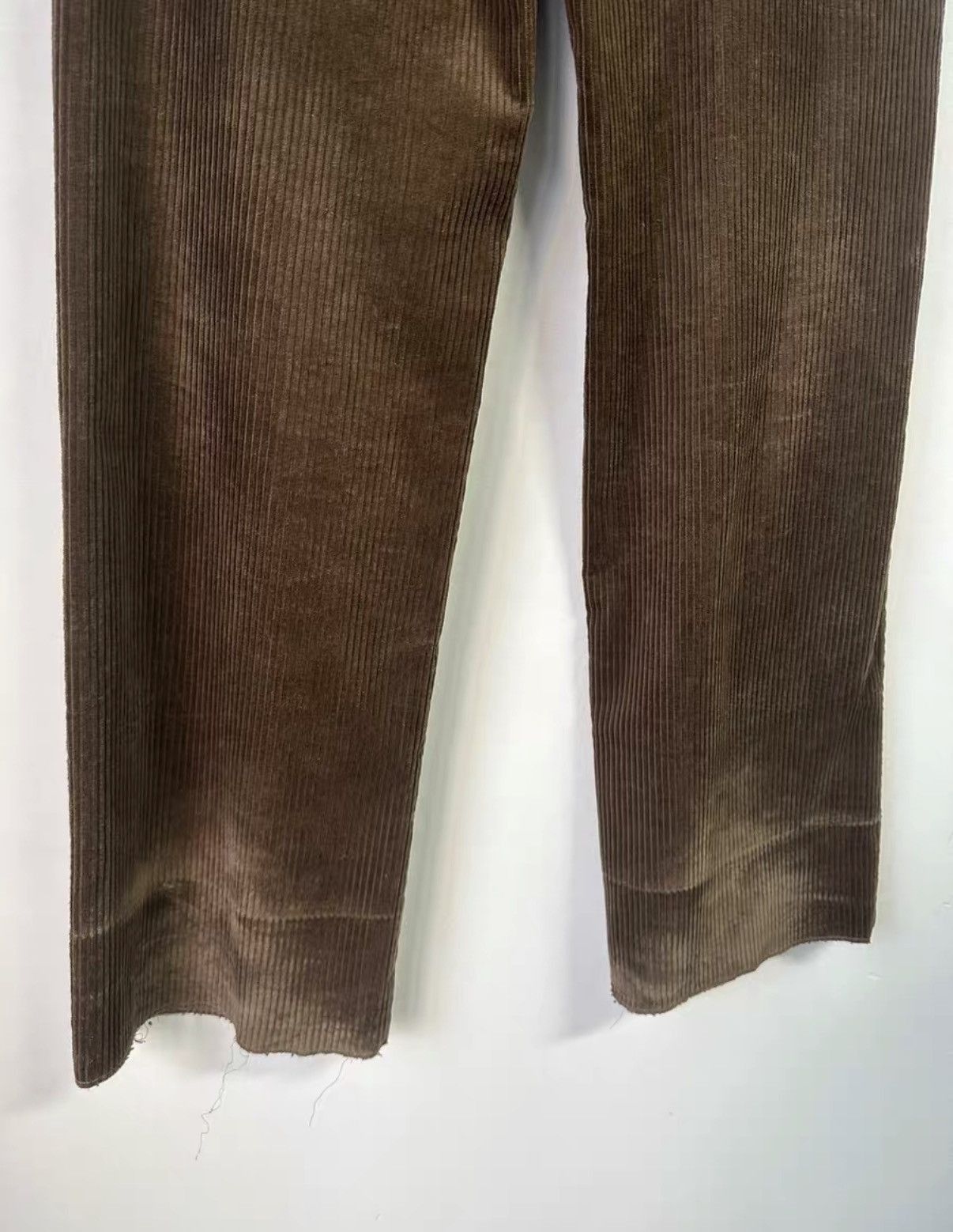 Raf Simons Brown Wide-Leg Corduroy Pants Size 32 Size US 32 / EU 48 - 6 Thumbnail