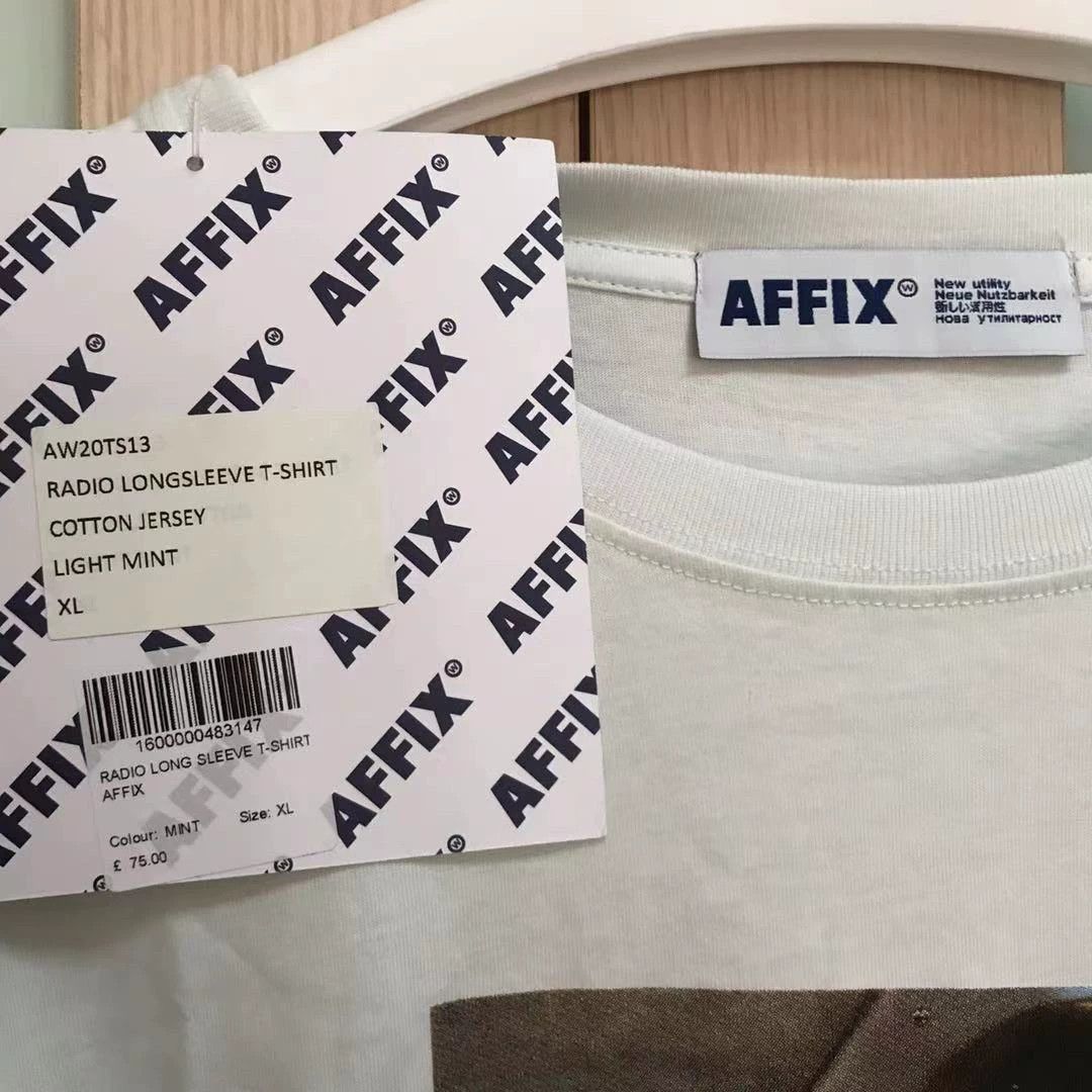 AFFXWRKS Affix Radio Long Sleeve T-Shirt Size US XL / EU 56 / 4 - 3 Thumbnail