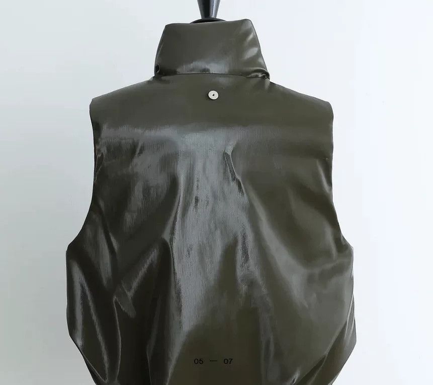 Omar Afridi Omar Afridi 24AW Foamed Glossy Down Vest Size US M / EU 48-50 / 2 - 2 Thumbnail