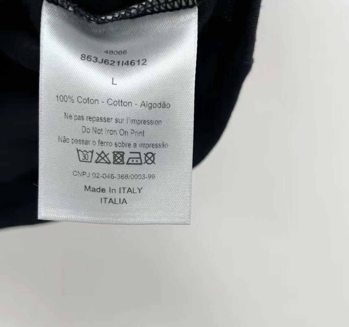 Dior Black Paris Graphic Short Sleeve T-Shirt Size US L / EU 52-54 / 3 - 6 Thumbnail