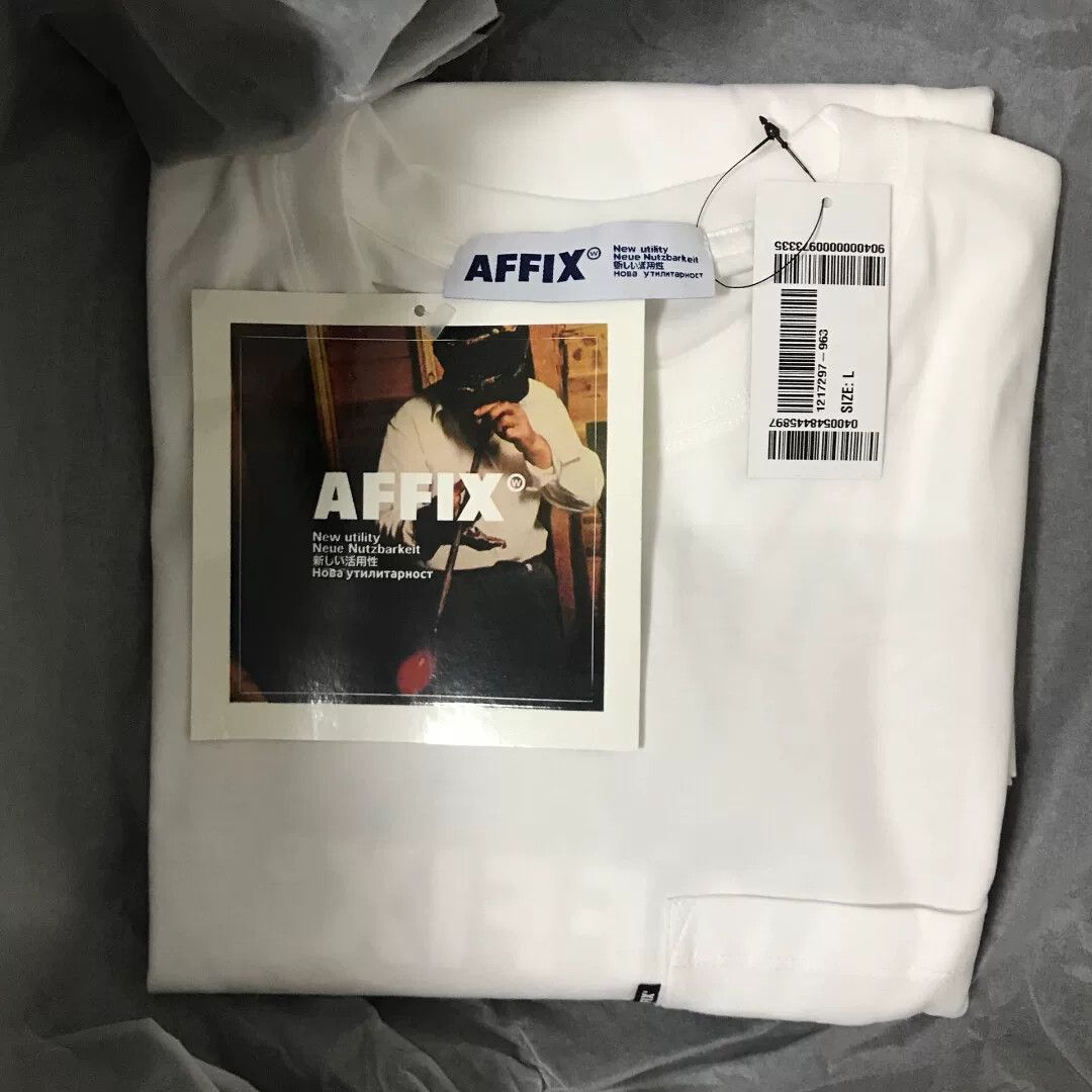 AFFXWRKS AFFIX LONG SLEEVE RADIO T-SHIRT Size US XL / EU 56 / 4 - 5 Thumbnail