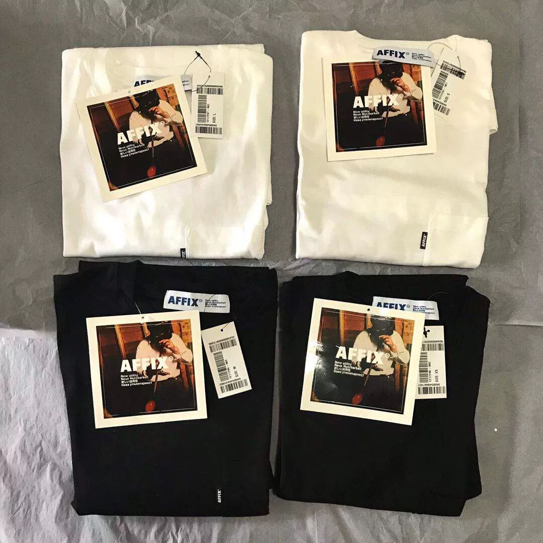AFFXWRKS AFFIX LONG SLEEVE RADIO T-SHIRT Size US XL / EU 56 / 4 - 6 Thumbnail
