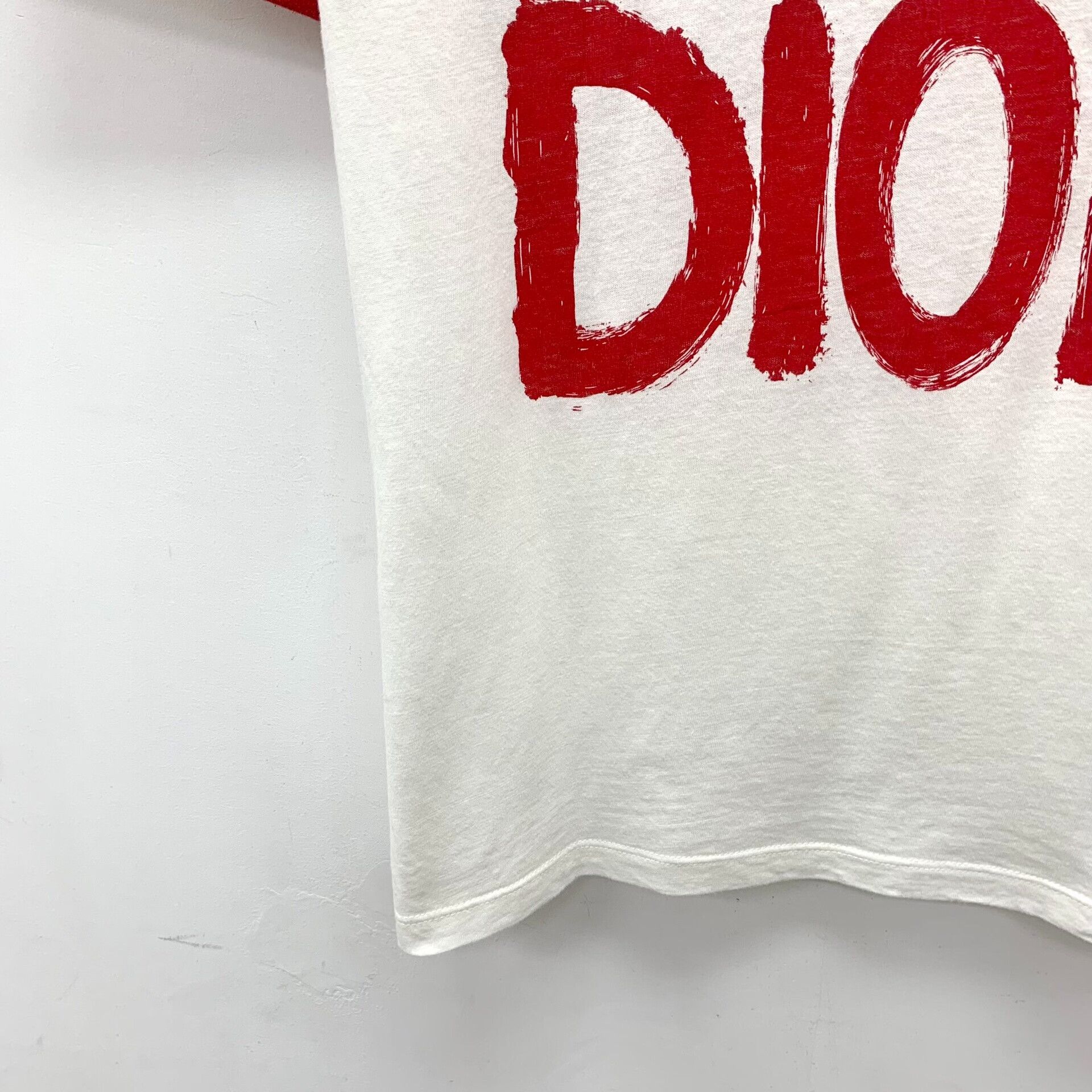 Dior Dior Retro Printed White T-Shirt S Women Size S / US 4 / IT 40 - 4 Thumbnail
