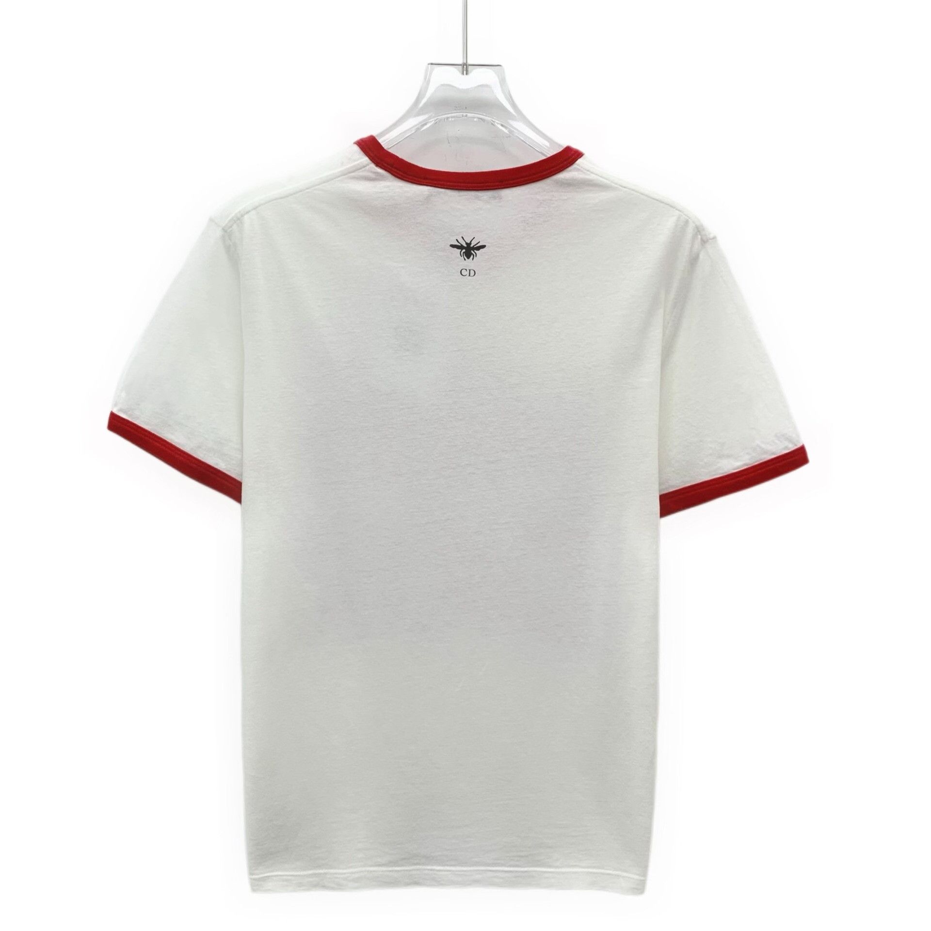 Dior Dior Retro Printed White T-Shirt S Women Size S / US 4 / IT 40 - 2 Thumbnail