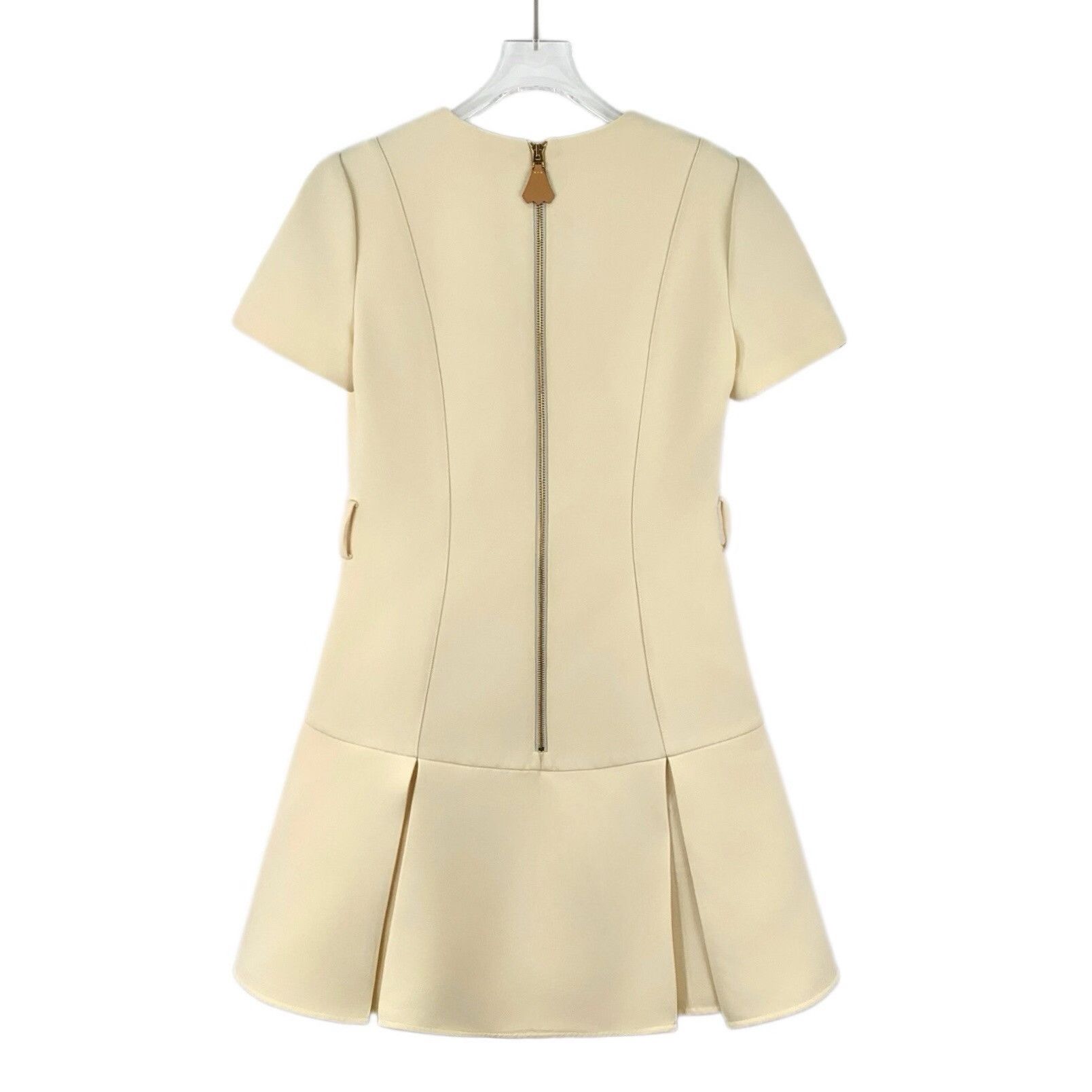Louis Vuitton Louis Vuitton Beige Dress M Women Size M / US 6-8 / IT 42-44 - 2 Thumbnail