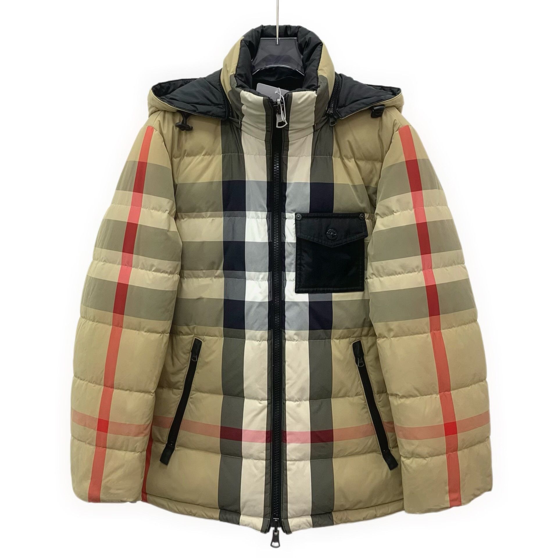 Burberry Burberry Plaid Black Down Jacket S Women Size S / US 4 / IT 40 - 3 Thumbnail